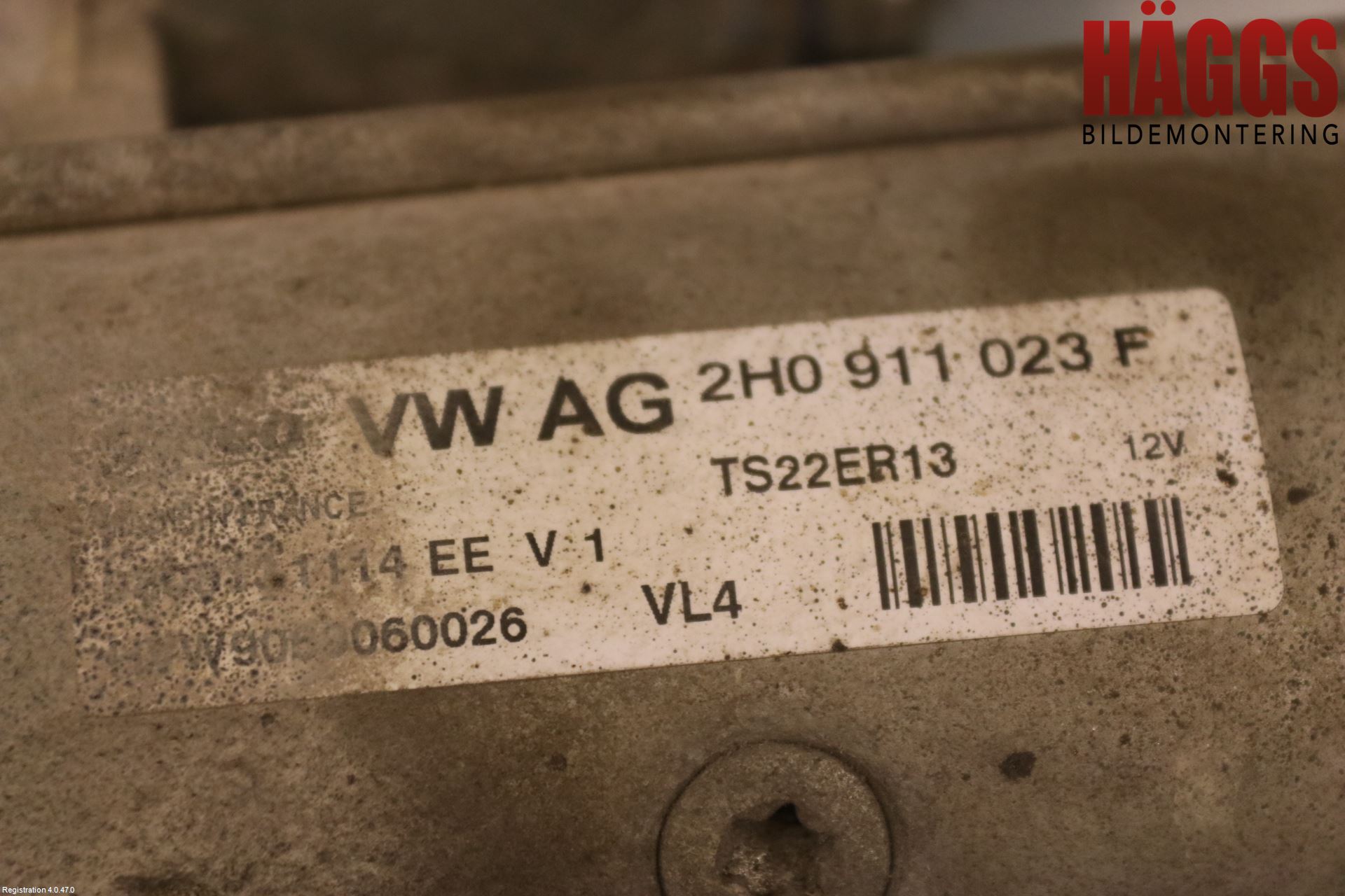 Volkswagen VW AMAROK 2H 10-22 Startmotor Diesel