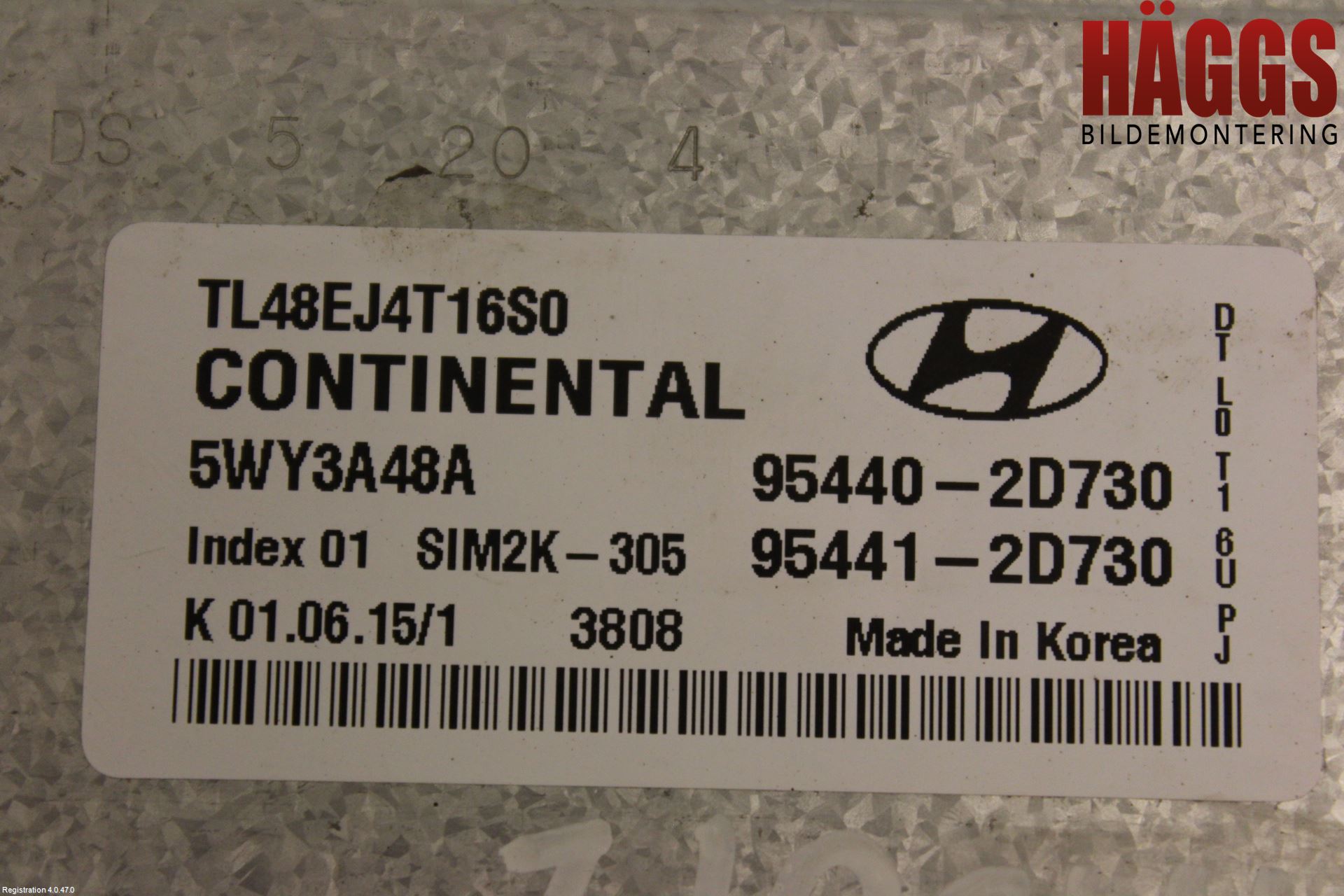 Hyundai TUCSON 05- Styrenhet Växellåda