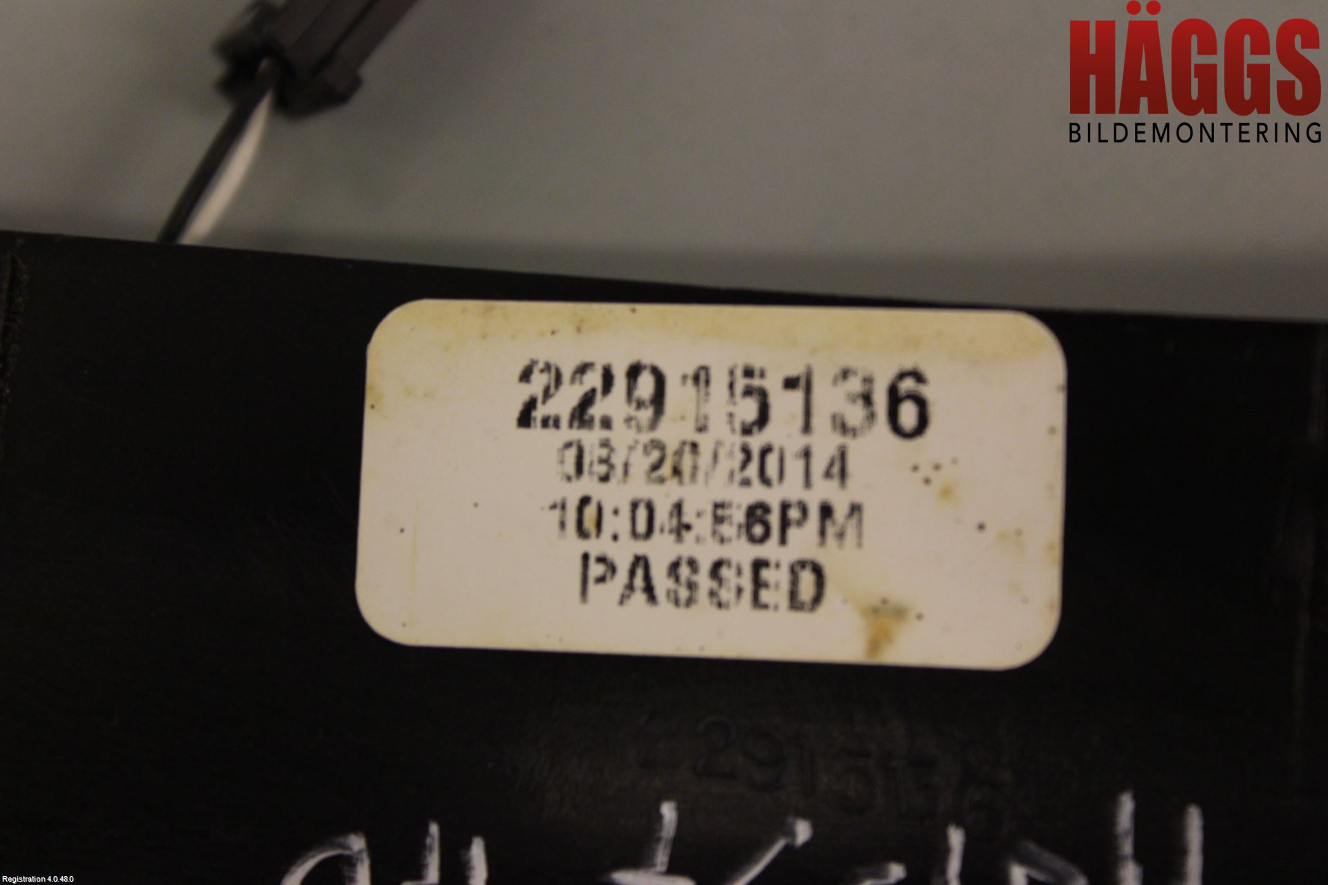 Opel INSIGNIA 09-16 List Bak-Baklucka