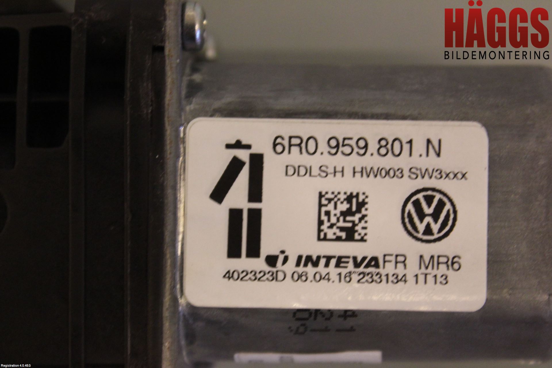 Volkswagen VW AMAROK 2H 10-22 Fönsterhissmotor