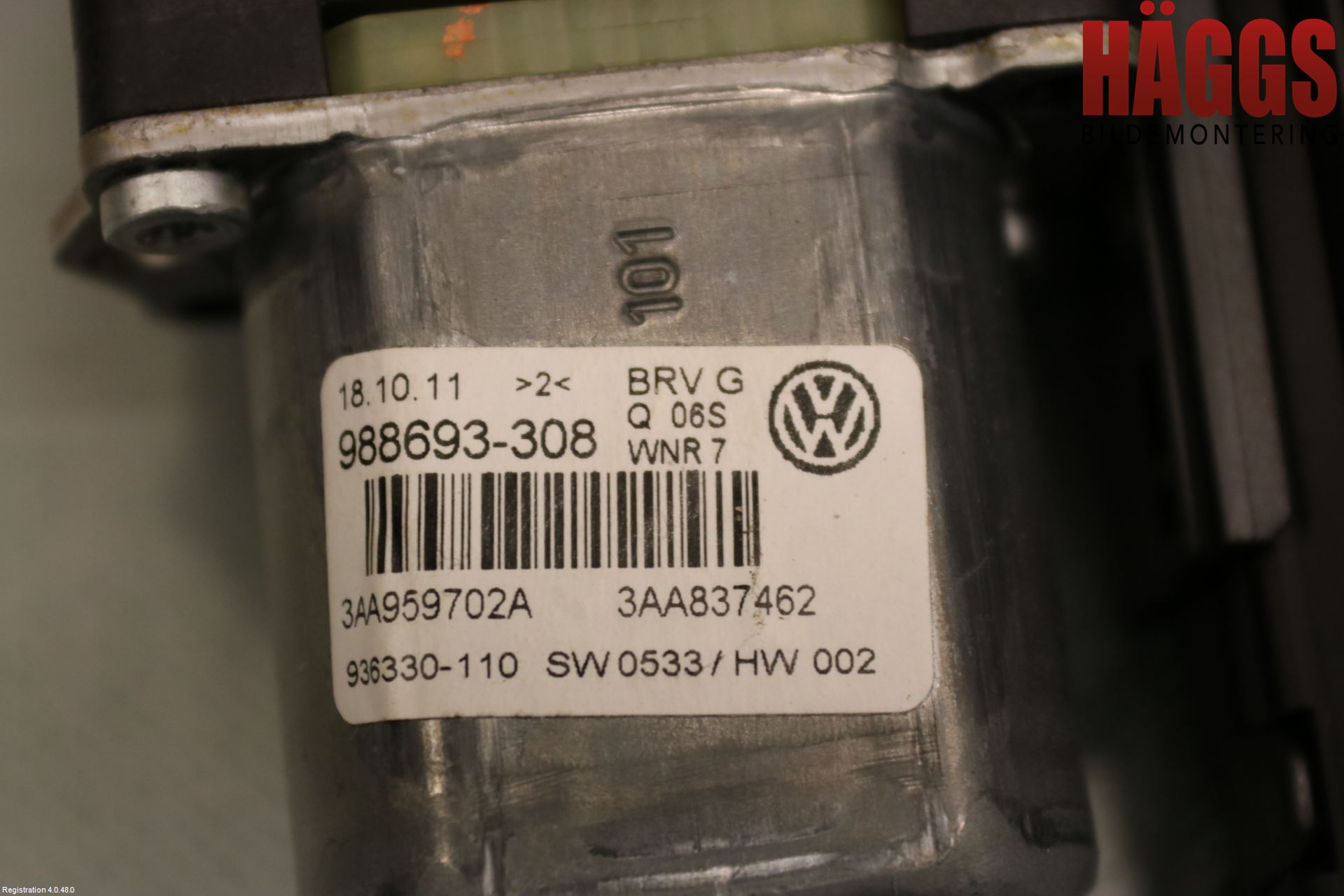 Volkswagen VW PASSAT 11-14 Fönsterhissmotor