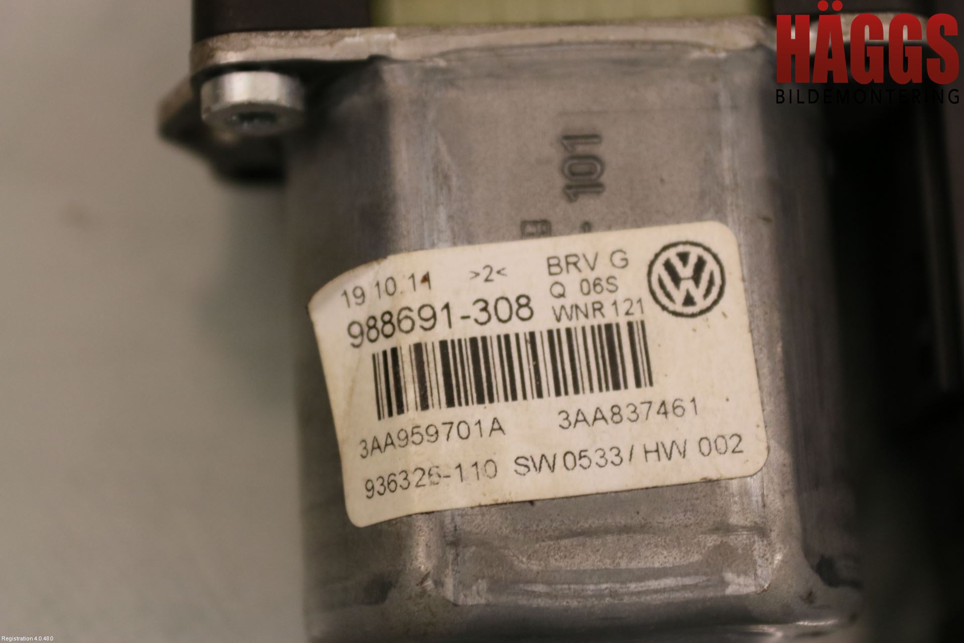 Volkswagen VW PASSAT 11-14 Fönsterhissmotor