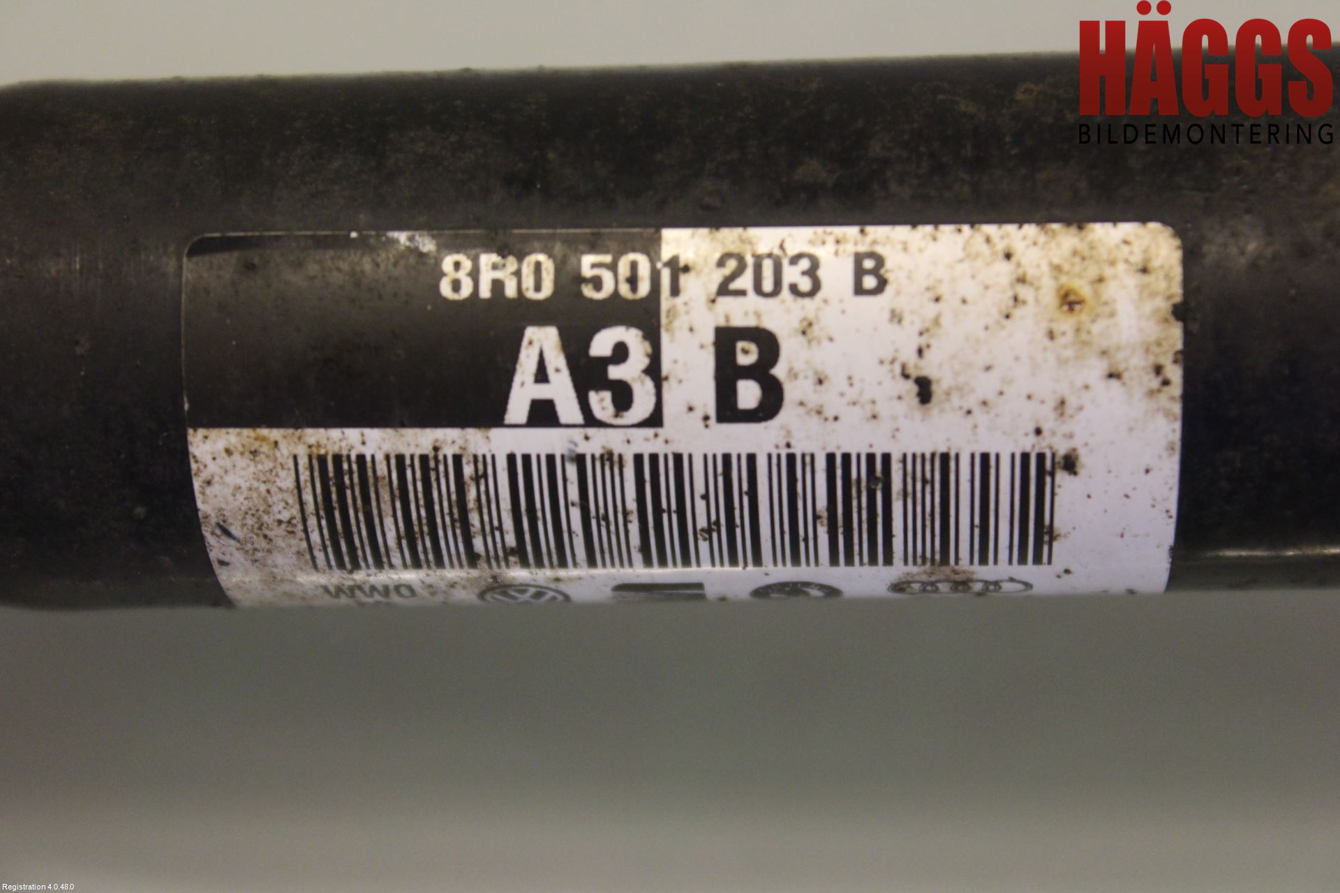 Audi Q5 09-16 Drivaxel Bak Vänster