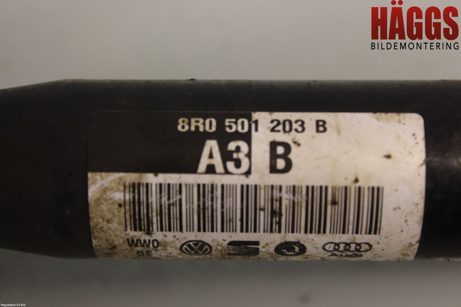 Audi Q5 09-16 Drivaxel Bak Höger