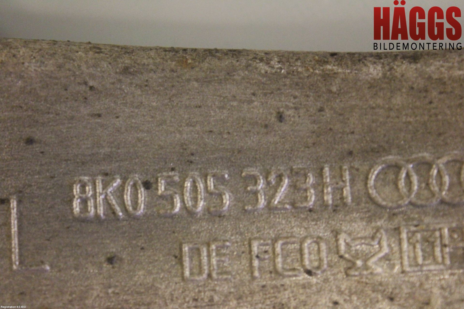 Audi Q5 09-16 Bärarm Bak Övre Vänster
