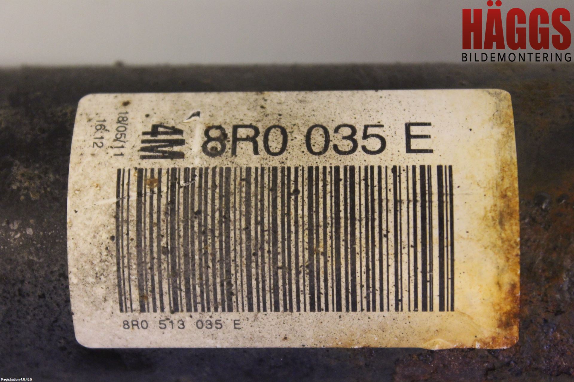 Audi Q5 09-16 Stötdämpare Bak