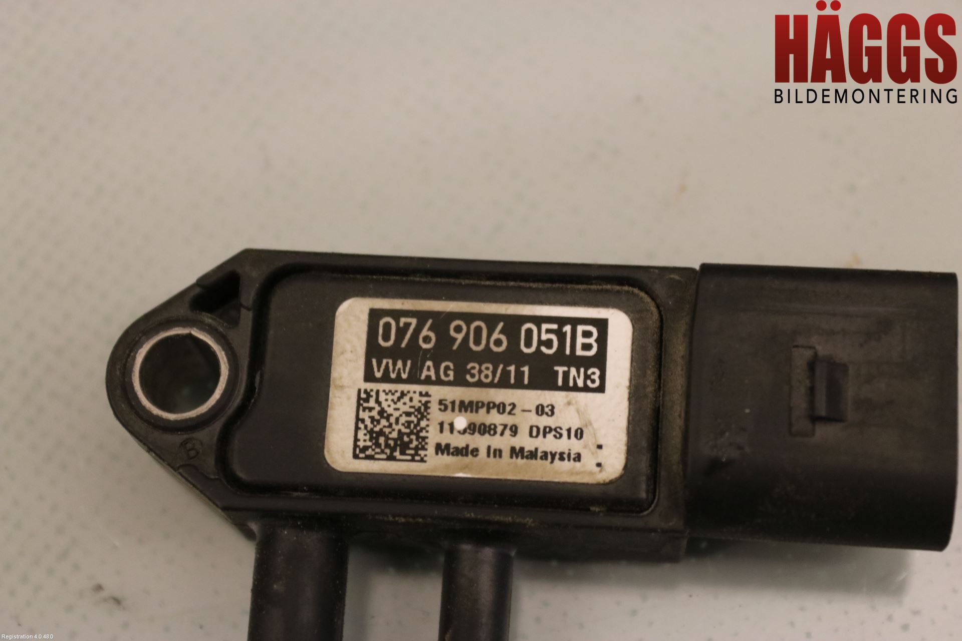 Volkswagen VW PASSAT 11-14 Givare Temp-Tryck Avgas
