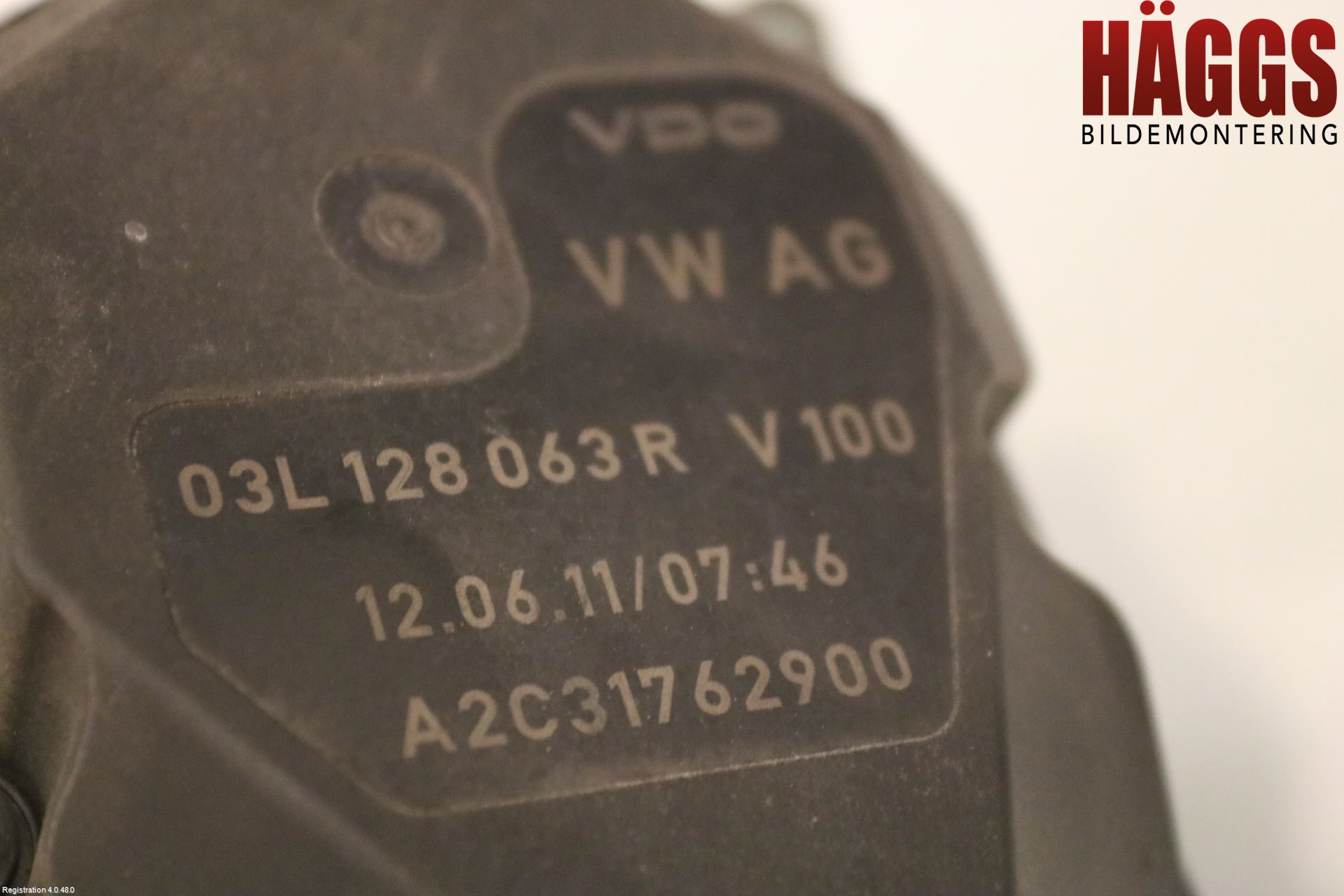 Audi Q5 09-16 Injspjällhus