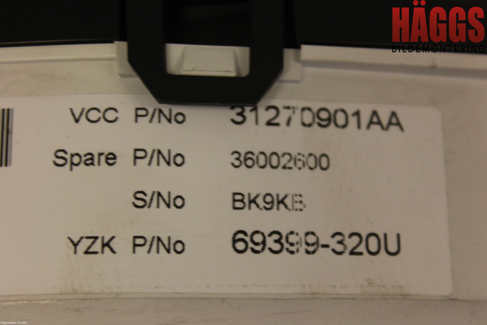 Volvo XC60 09-13 Instrument Komb