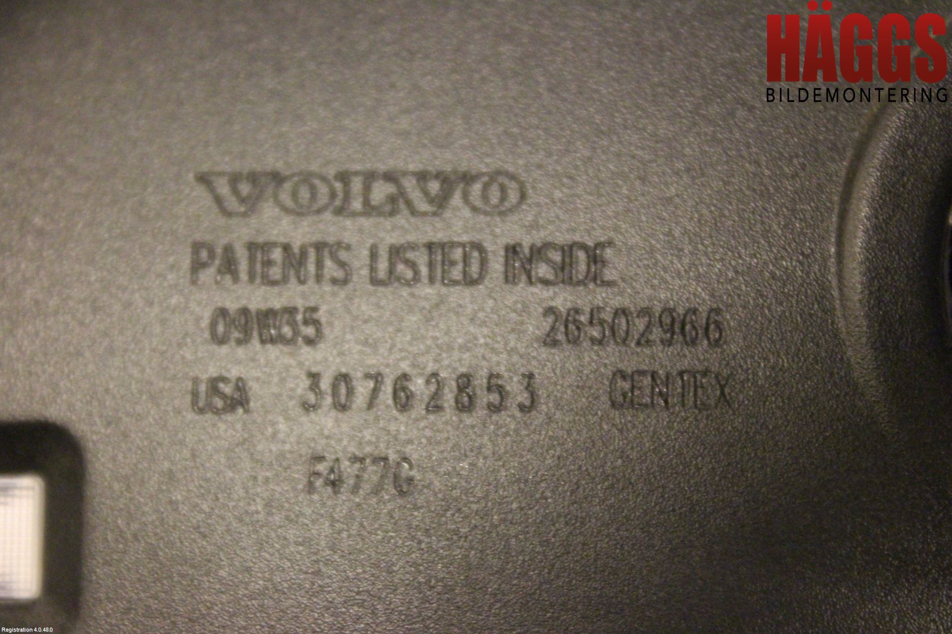 Volvo XC60 09-13 Spegel Invändig El