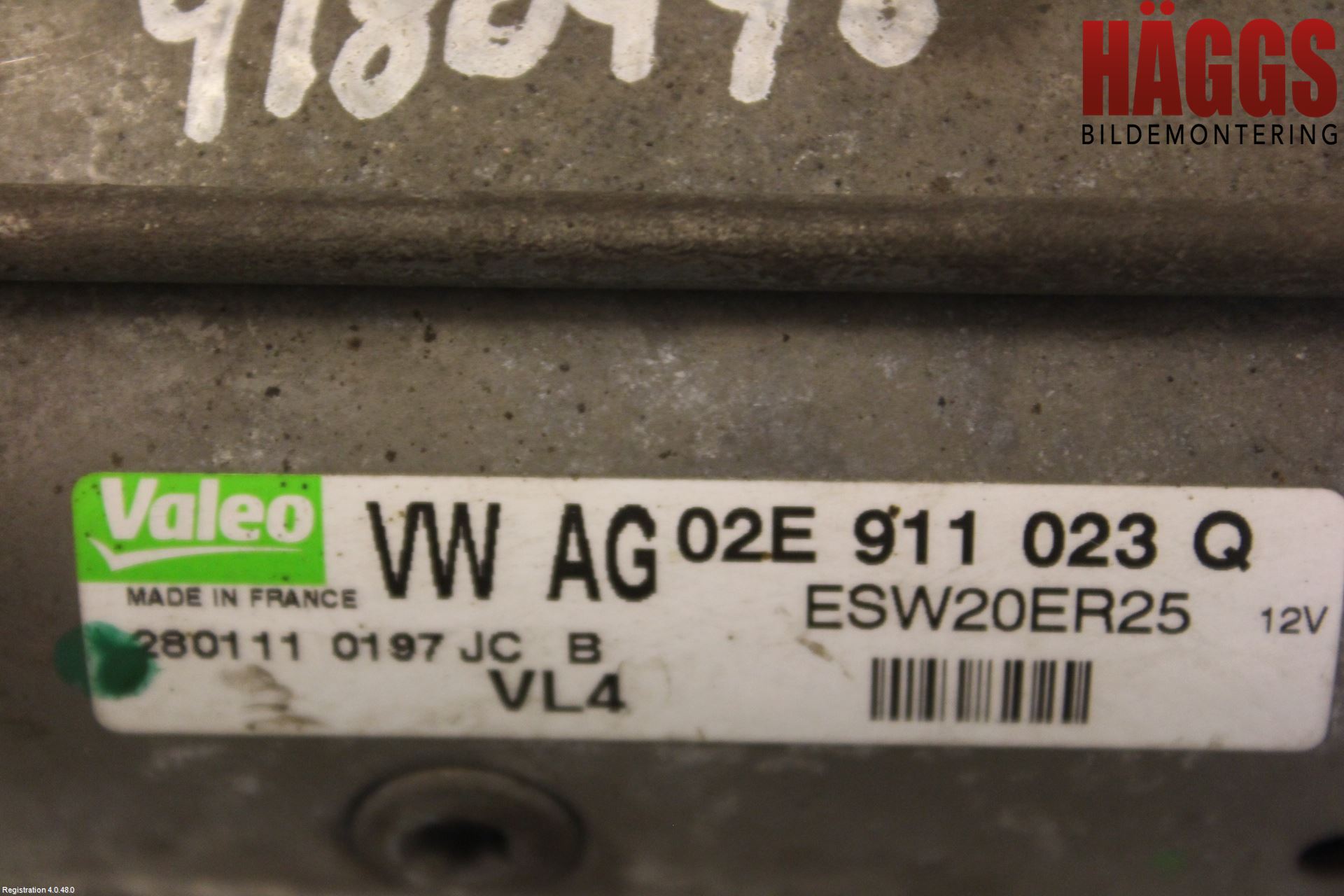 Volkswagen VW PASSAT 11-14 Startmotor Diesel