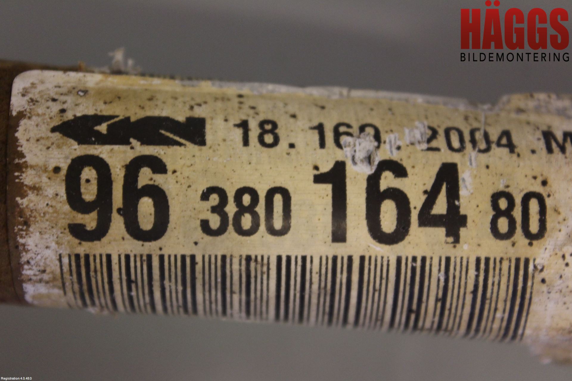 Citroen C3 -04 Drivaxel Fram Höger