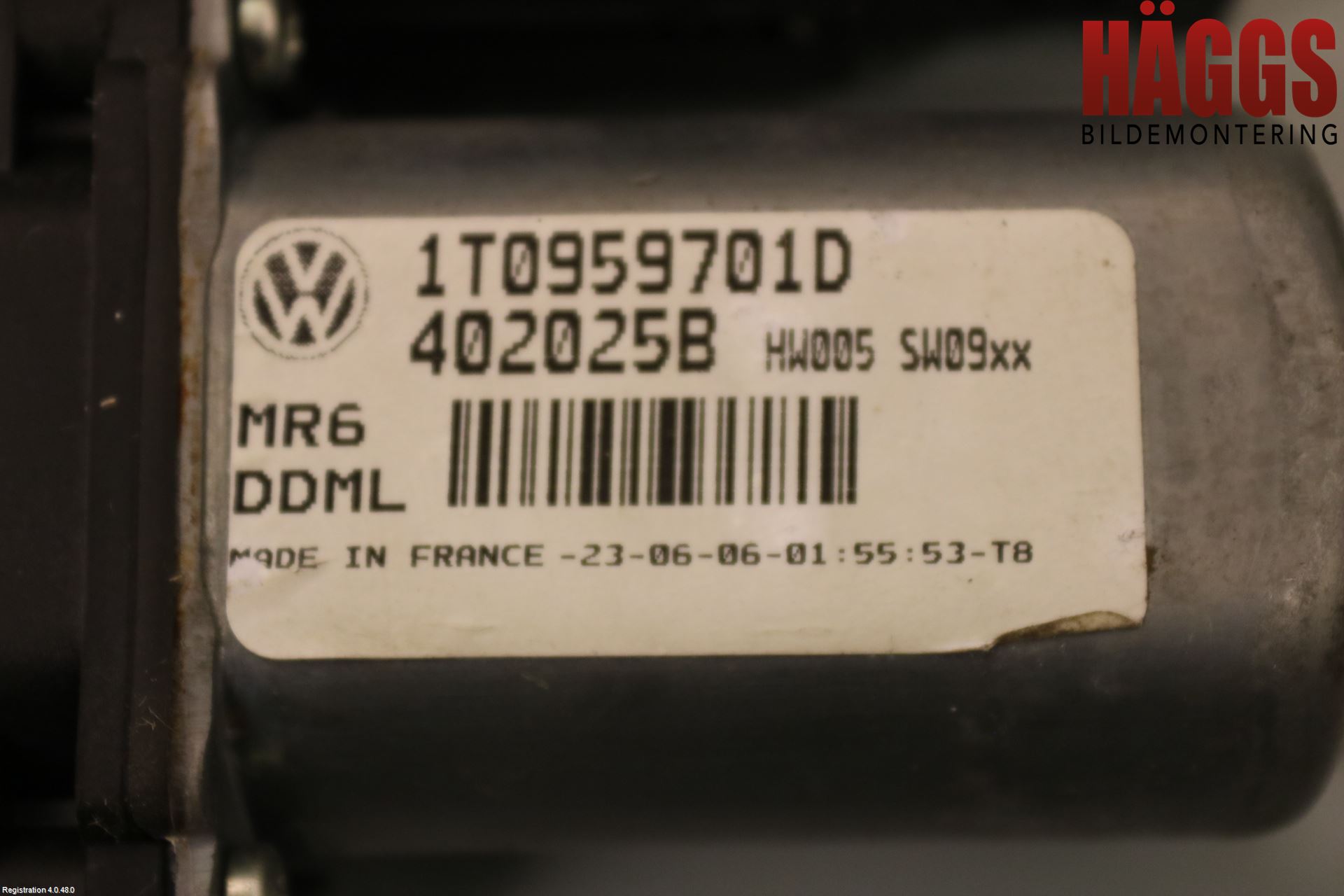 Volkswagen VW CADDY      04-10 Fönsterhissmotor