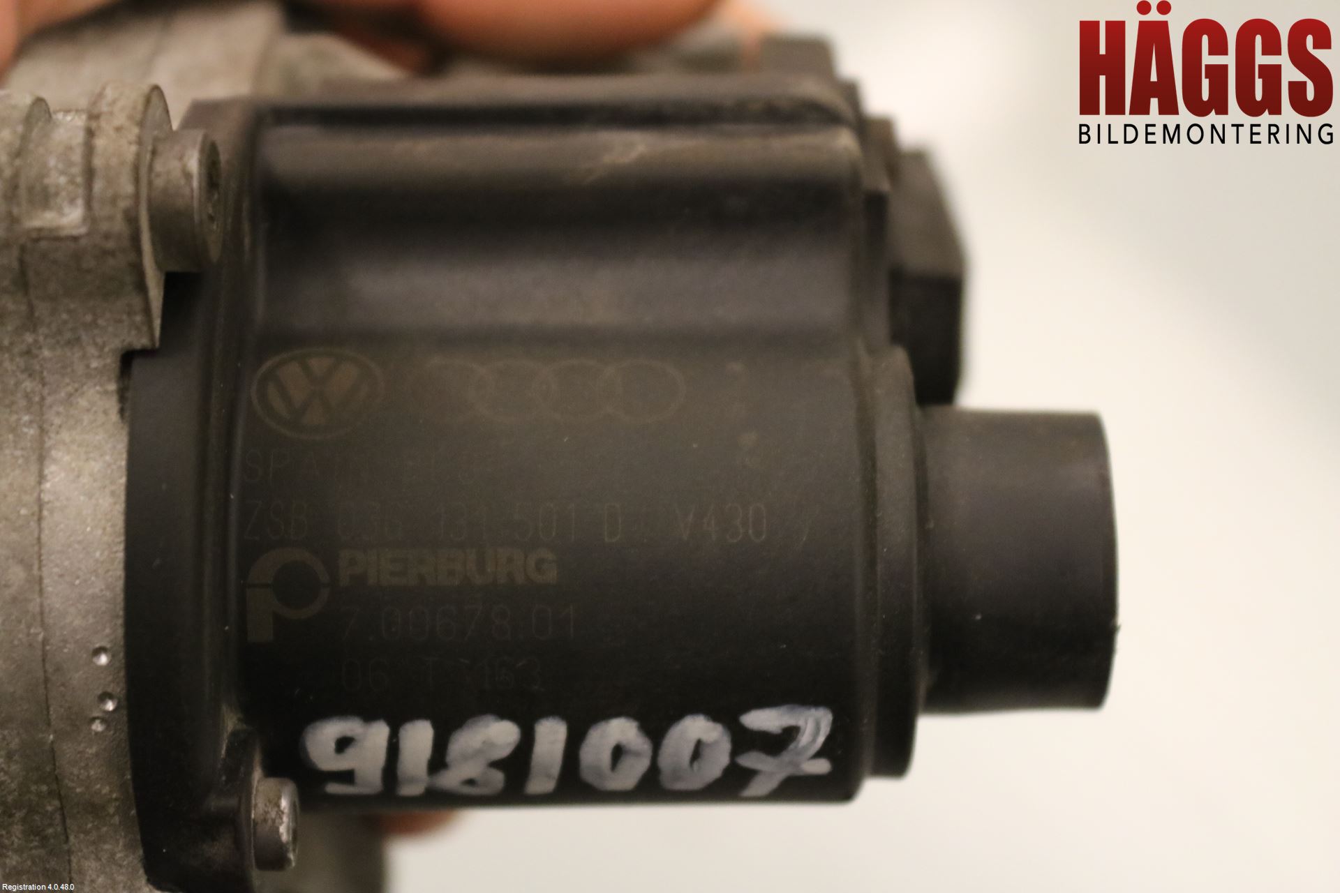 Volkswagen VW CADDY      04-10 Egr Ventil