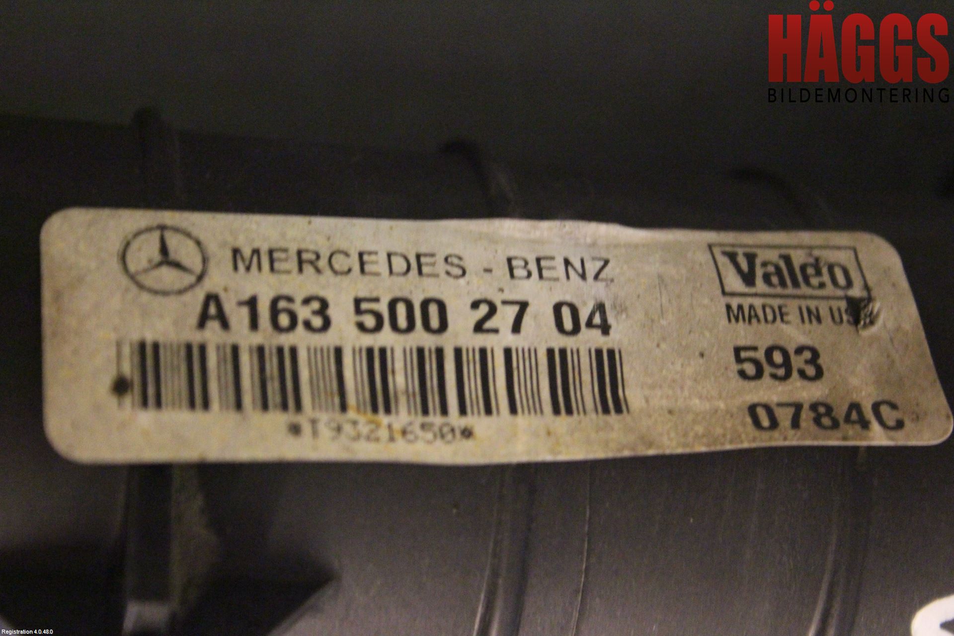 Mercedes-Benz MB ML (W163) 97-05 Kylare Aut