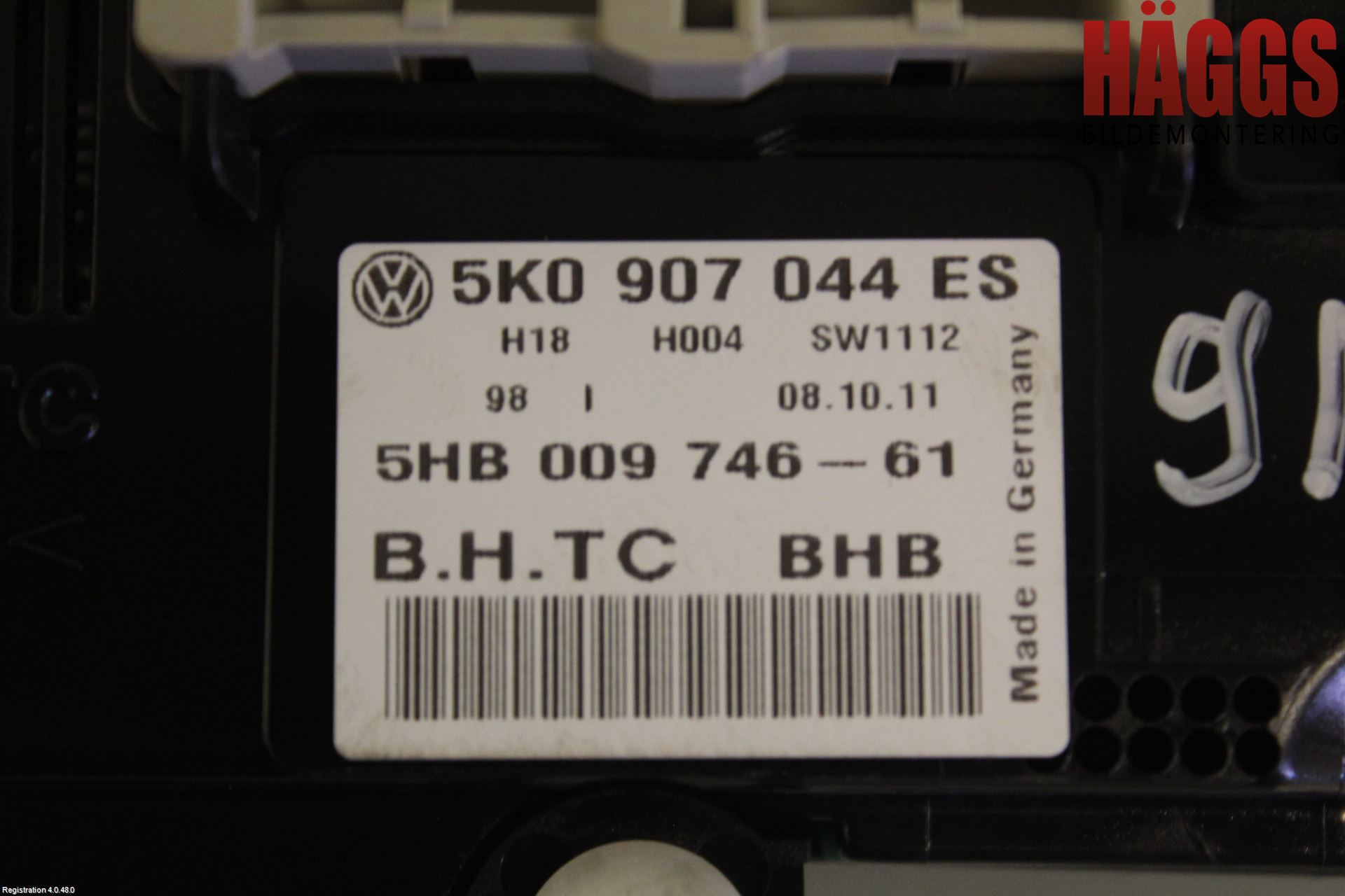 Volkswagen VW PASSAT 11-14 Ac Styrenhet Ac Manöveren