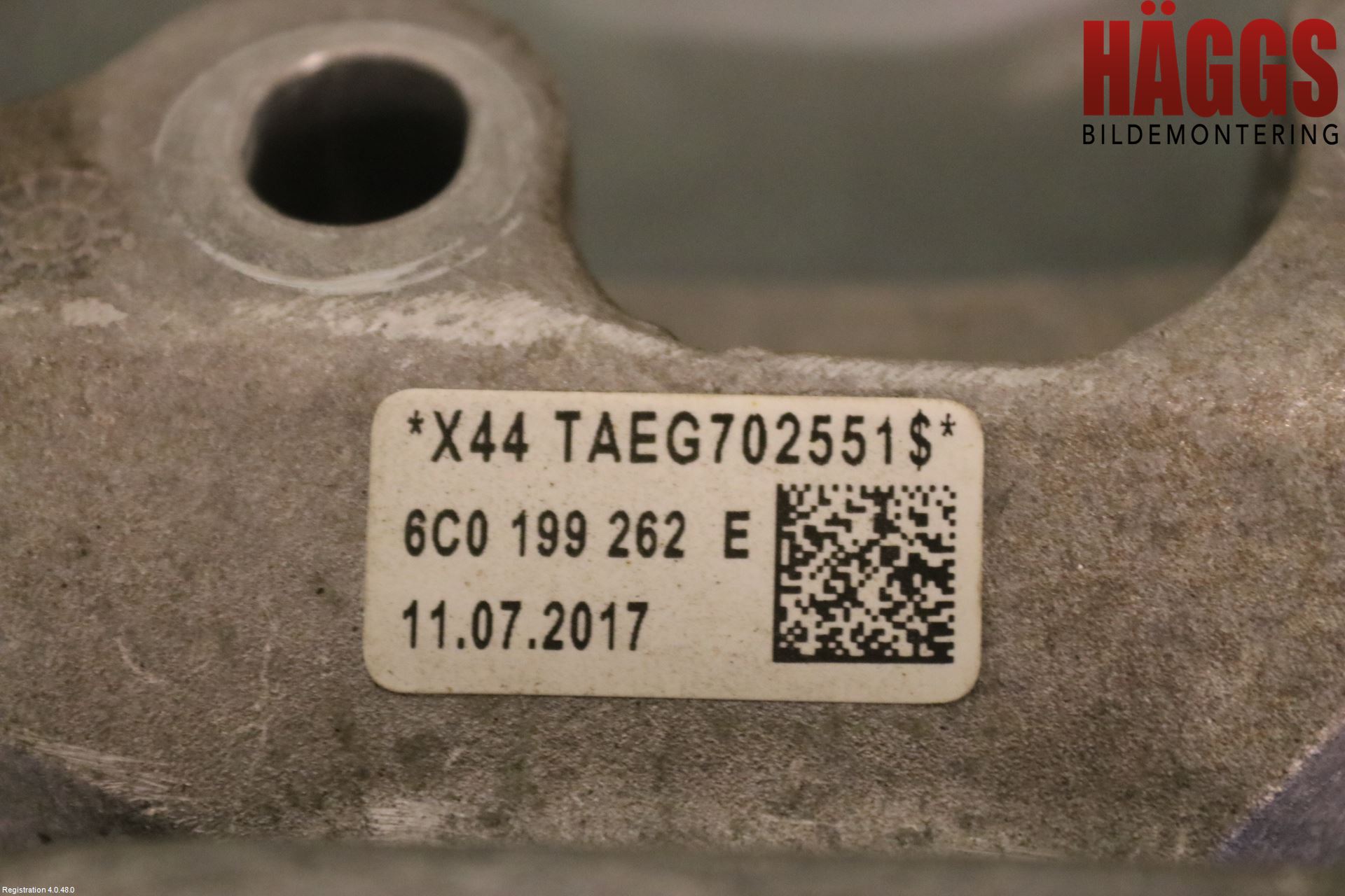 Skoda FABIA 15-21 Motorfäste