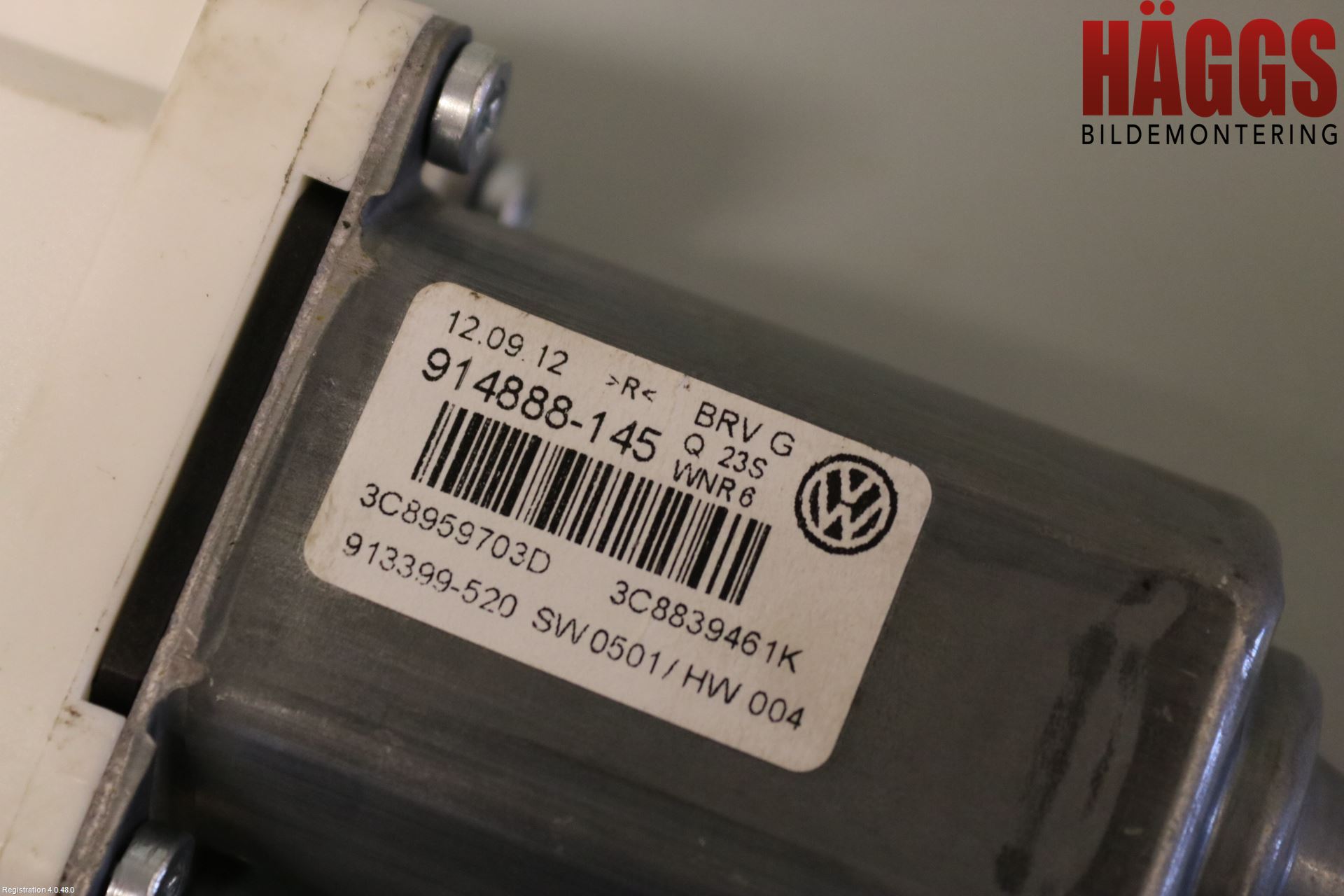 Volkswagen VW PASSAT CC 08-16 Fönsterhissmotor