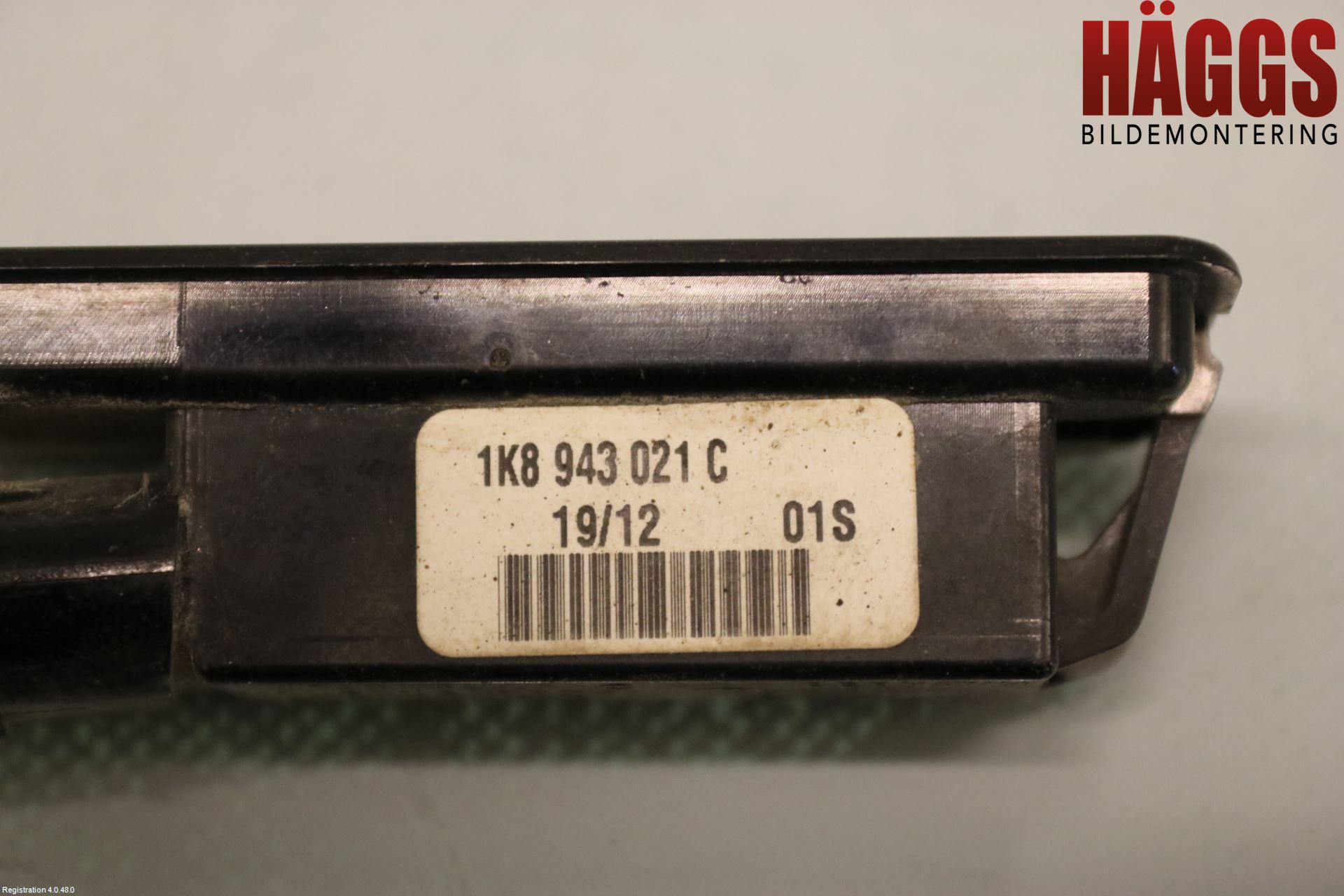 Volkswagen VW PASSAT CC 08-16 Skylt Belysning