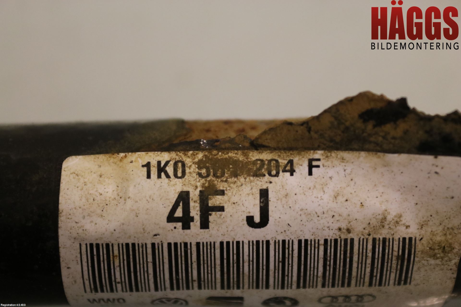Volkswagen VW PASSAT CC 08-16 Drivaxel Bak Höger