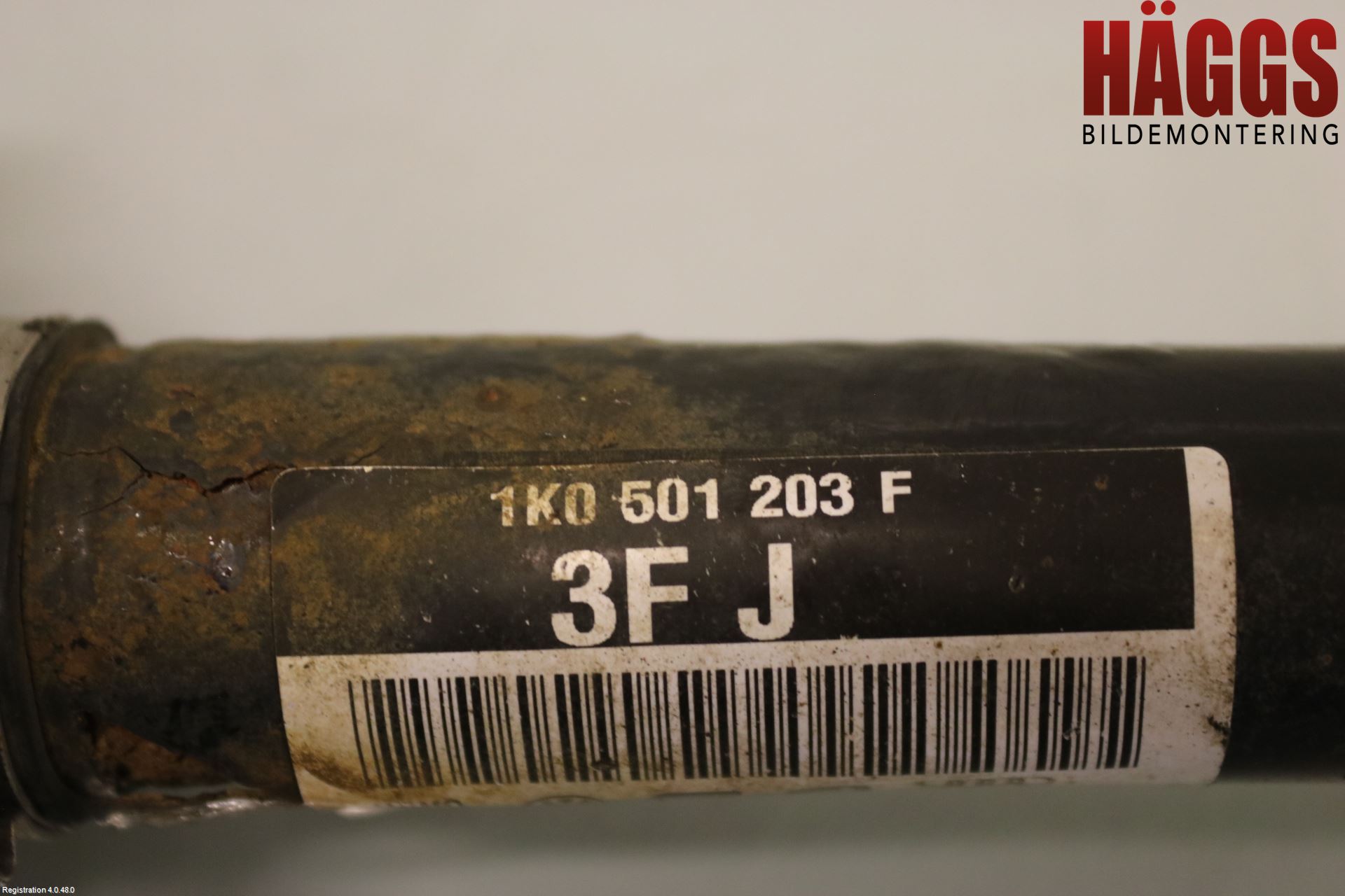 Volkswagen VW PASSAT CC 08-16 Drivaxel Bak Vänster