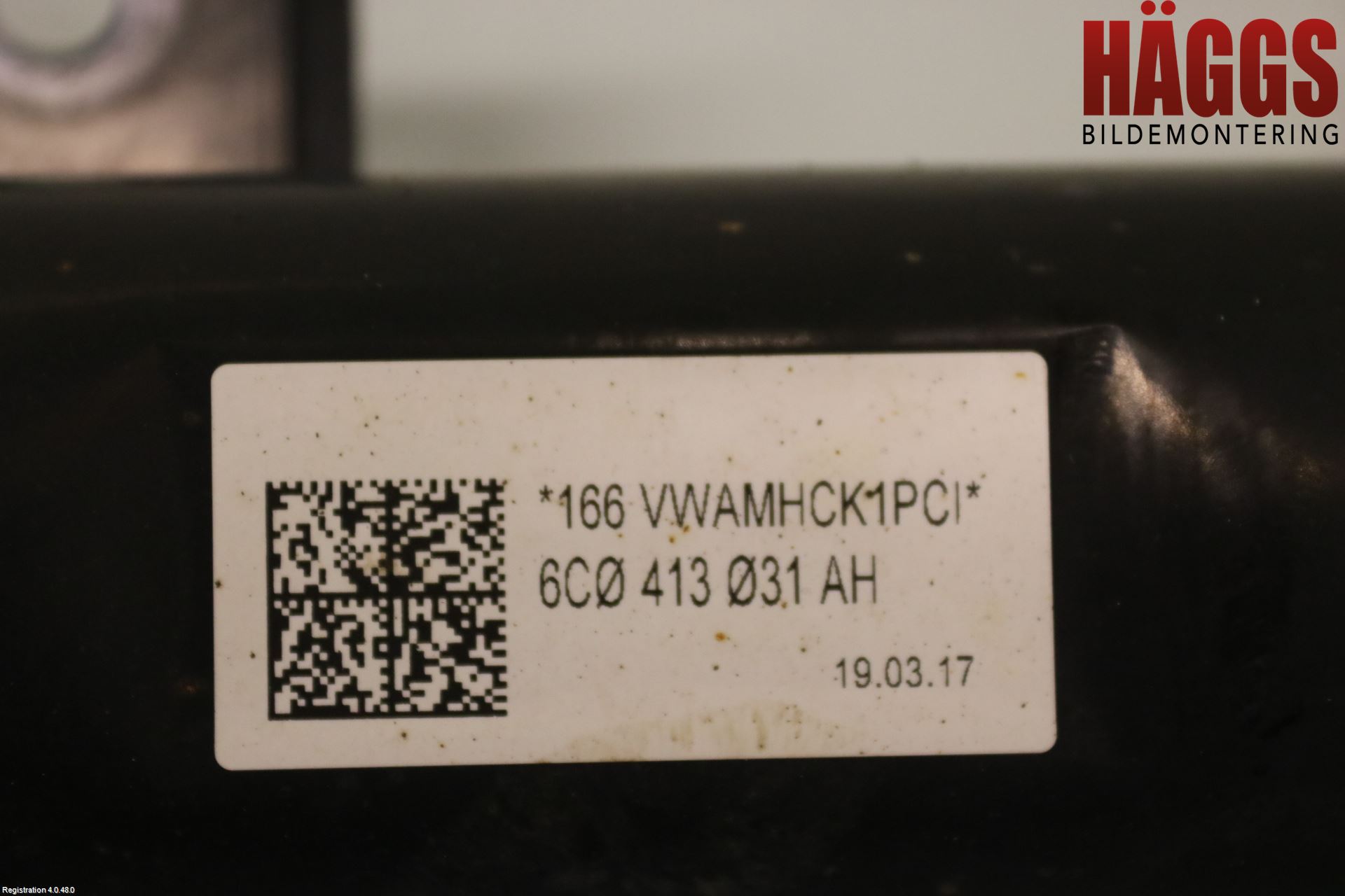 Volkswagen VW POLO 10-17 Fjäderben Fram Höger
