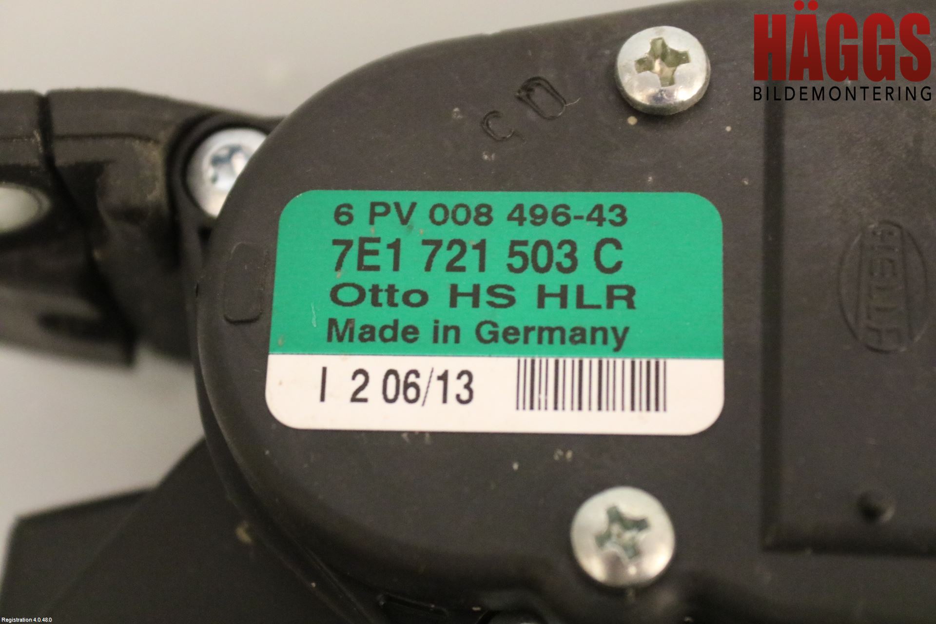 Volkswagen VW TRANSP/CARAVELLE (T5) 04-15 Gaspedal