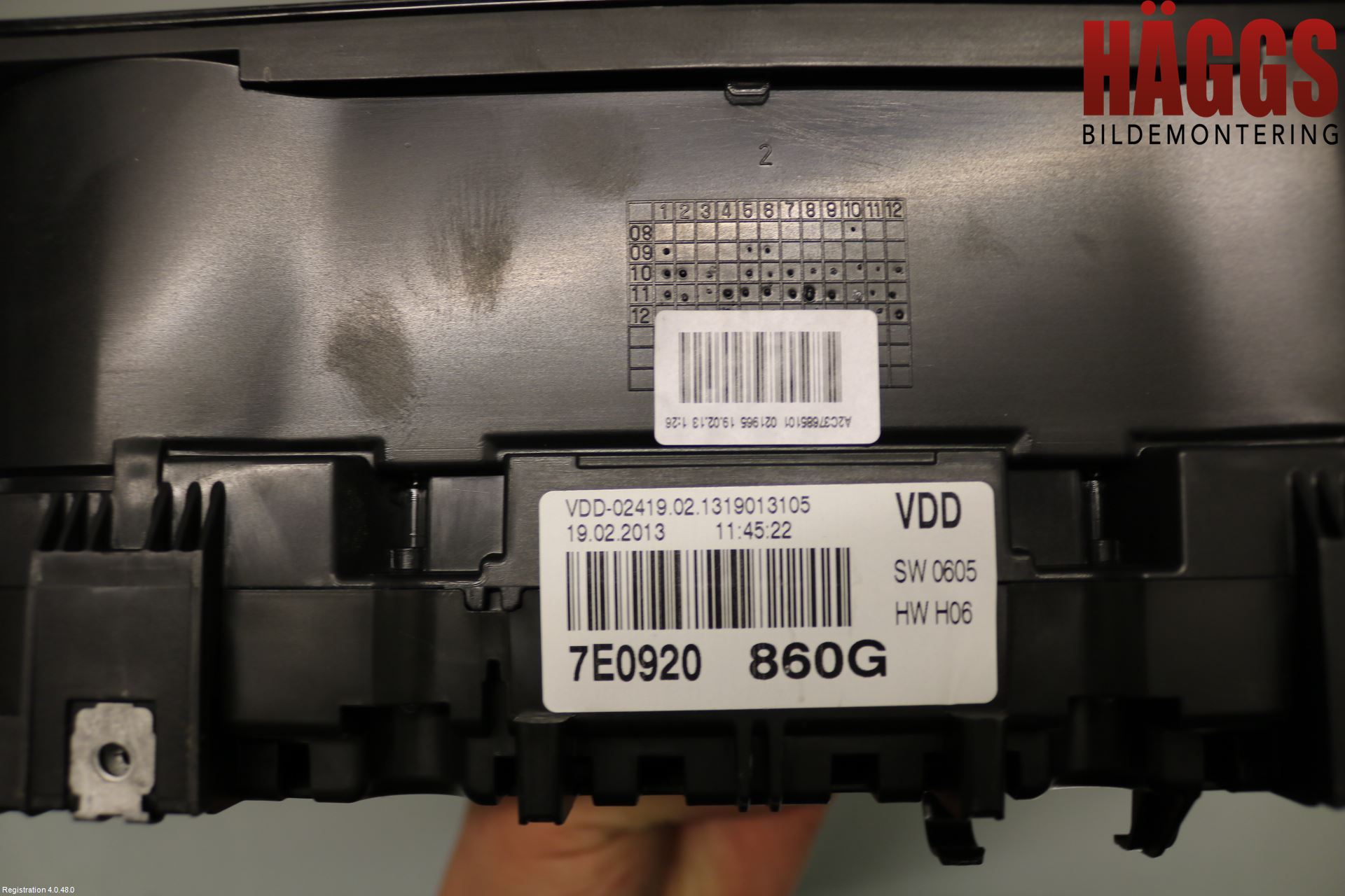 Volkswagen VW TRANSP/CARAVELLE (T5) 04-15 Instrument Komb