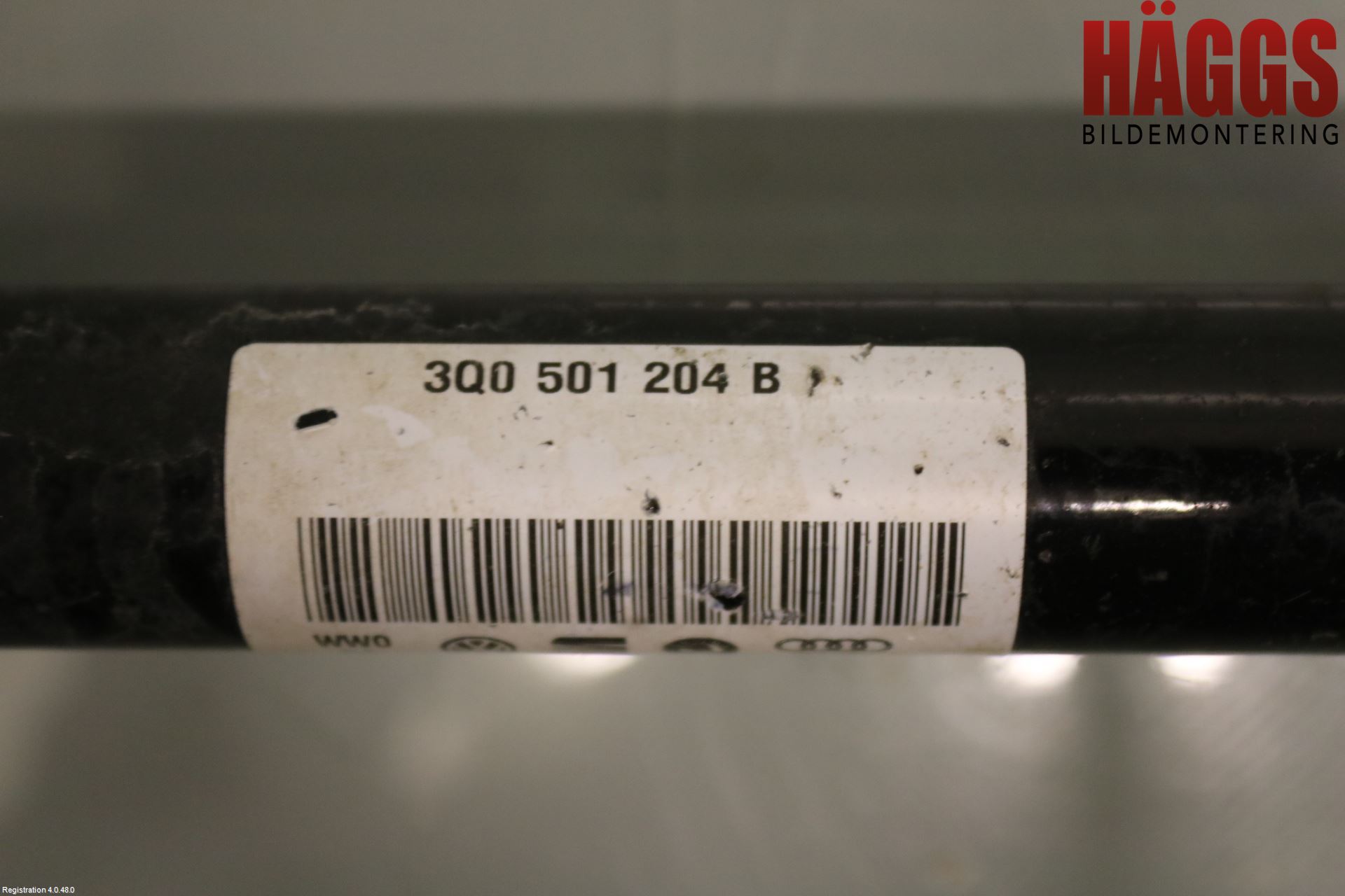 Skoda KODIAQ 17-24 Drivaxel Bak Höger
