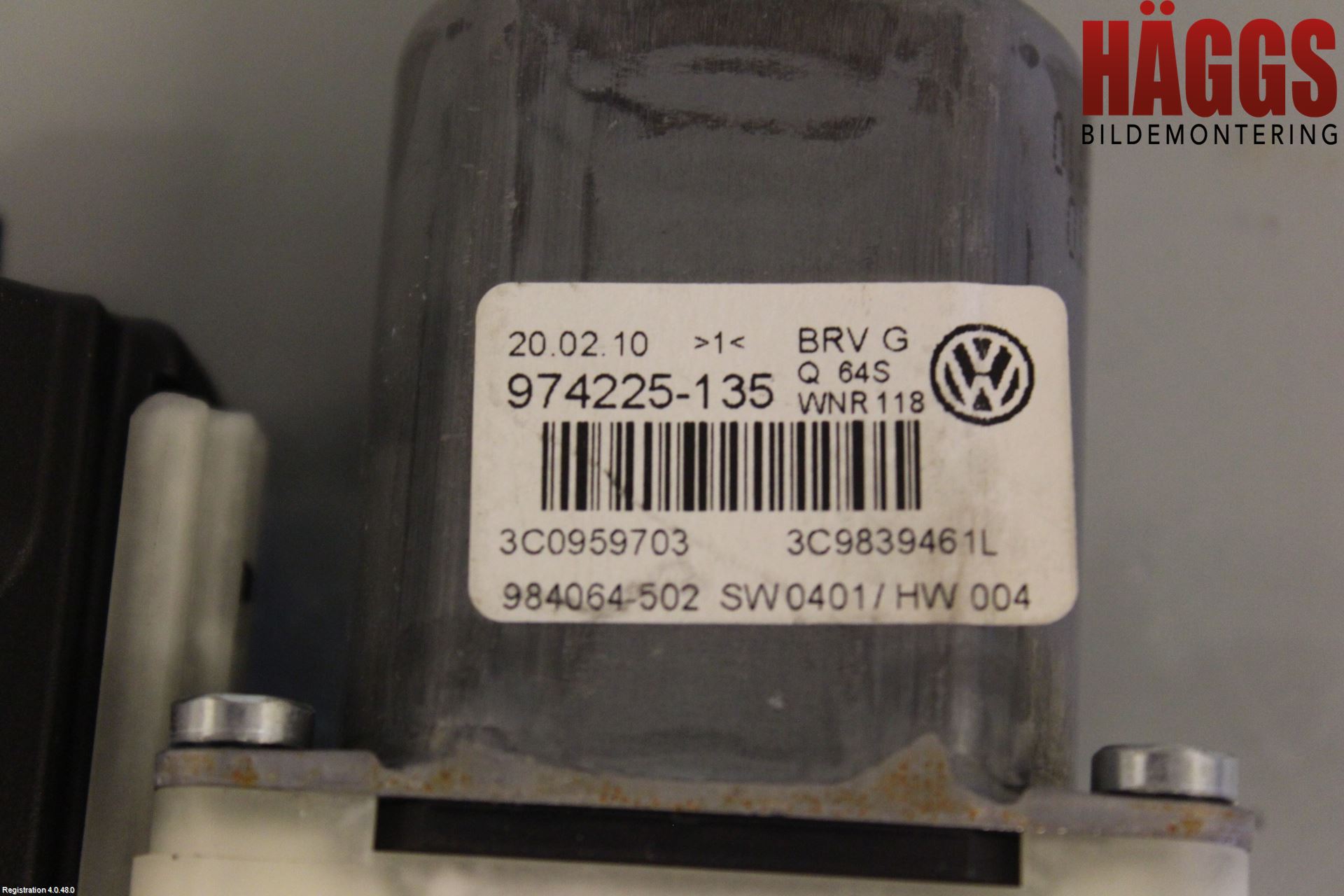 Volkswagen VW PASSAT 05-11 Fönsterhissmotor