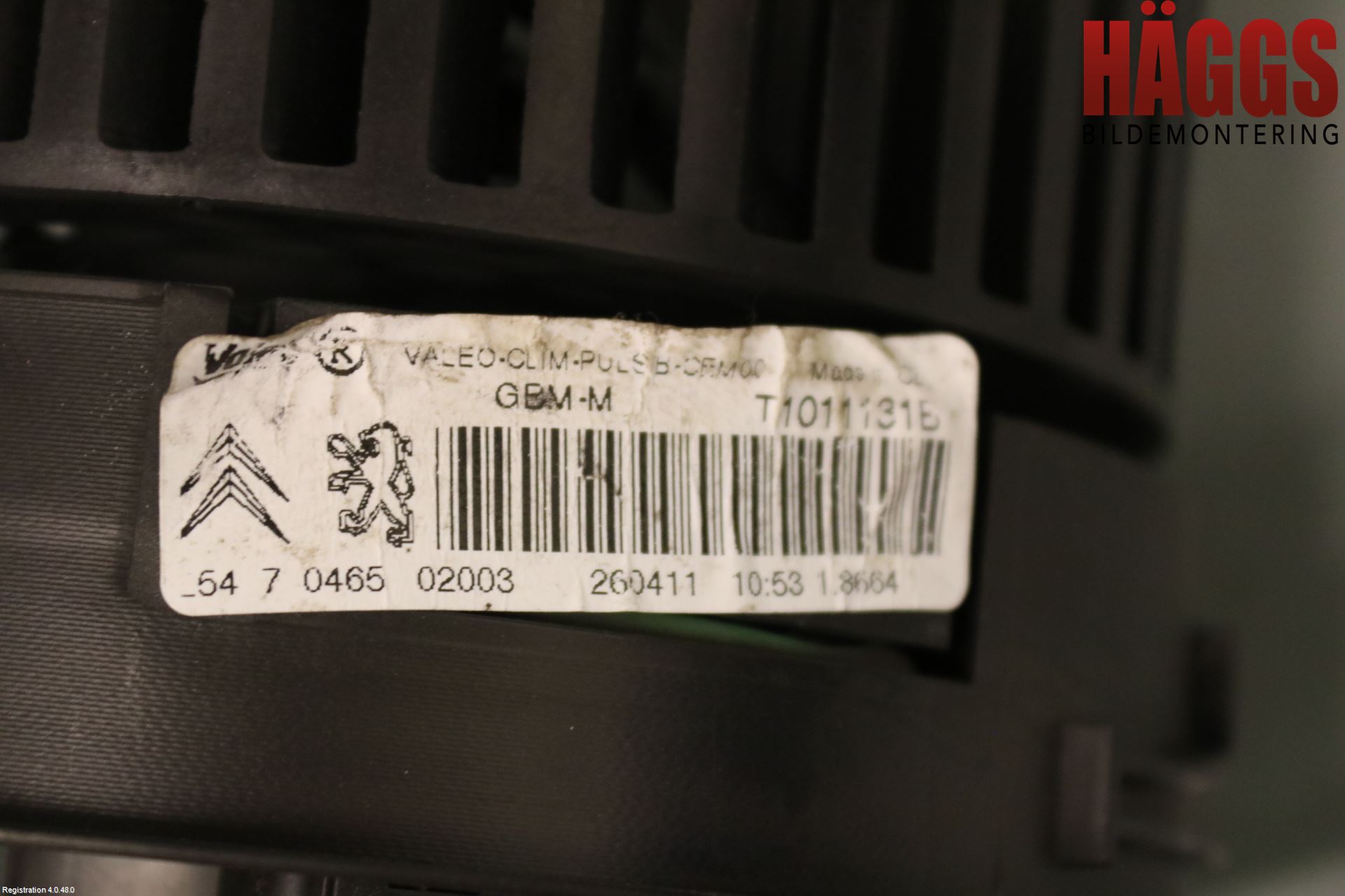 Citroen C4 II 11-18 Ac Värmefläkt