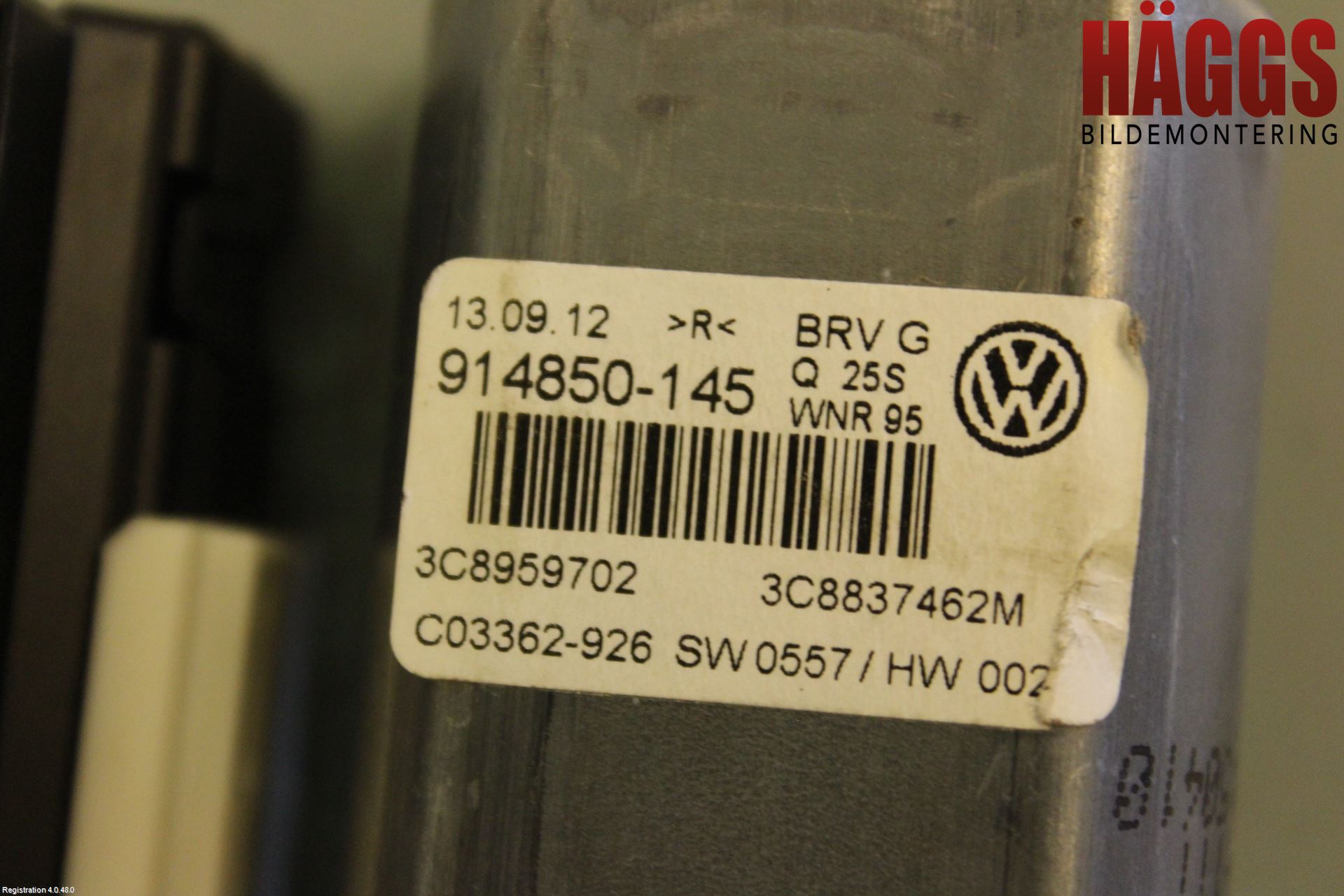 Volkswagen VW PASSAT CC 08-16 Fönsterhissmotor