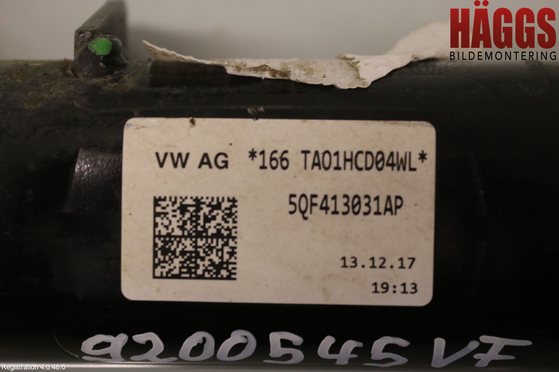 Skoda KODIAQ 17-24 Fjäderben Fram Vänster