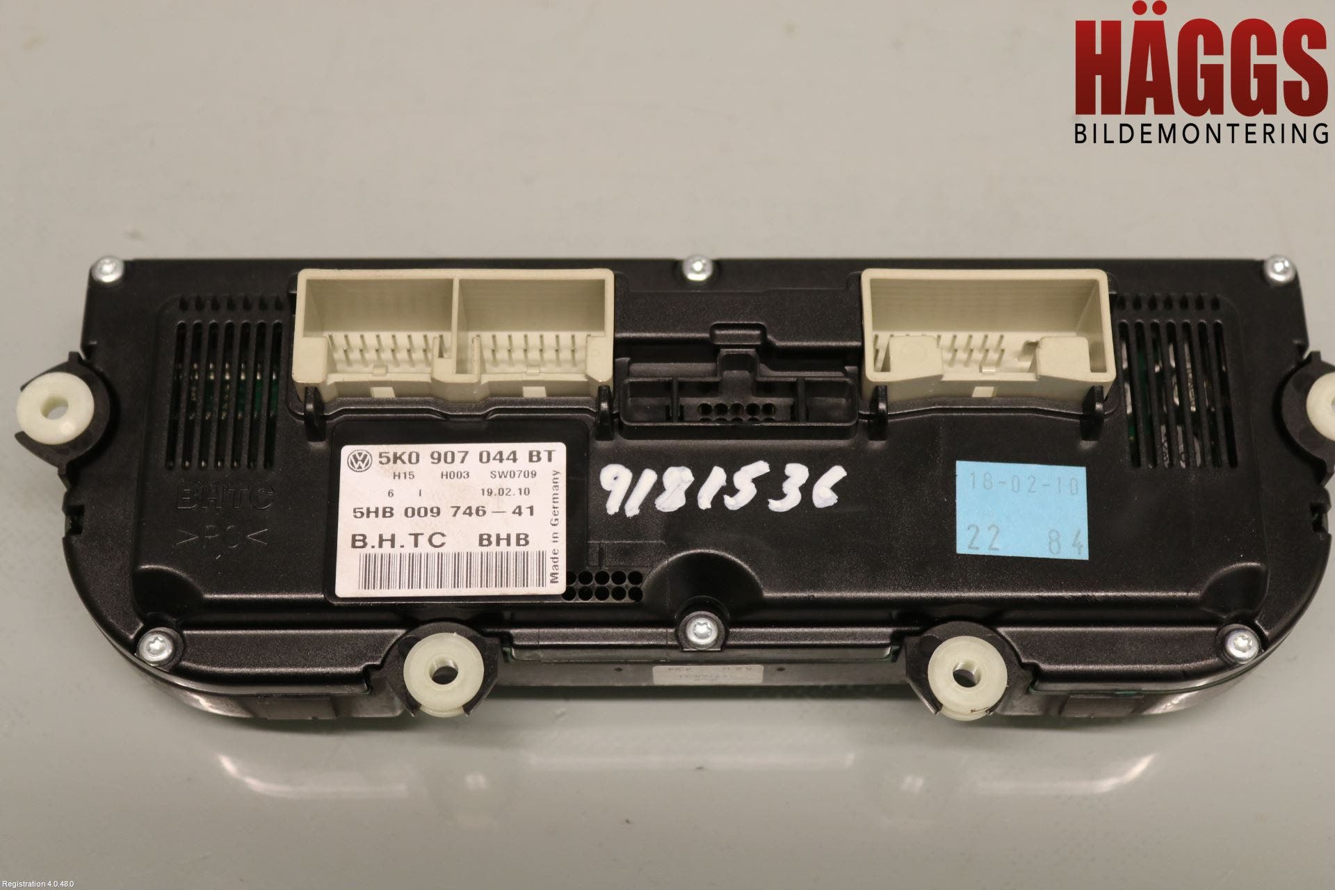 Volkswagen VW PASSAT 05-11 Ac Styrenhet Ac Manöveren