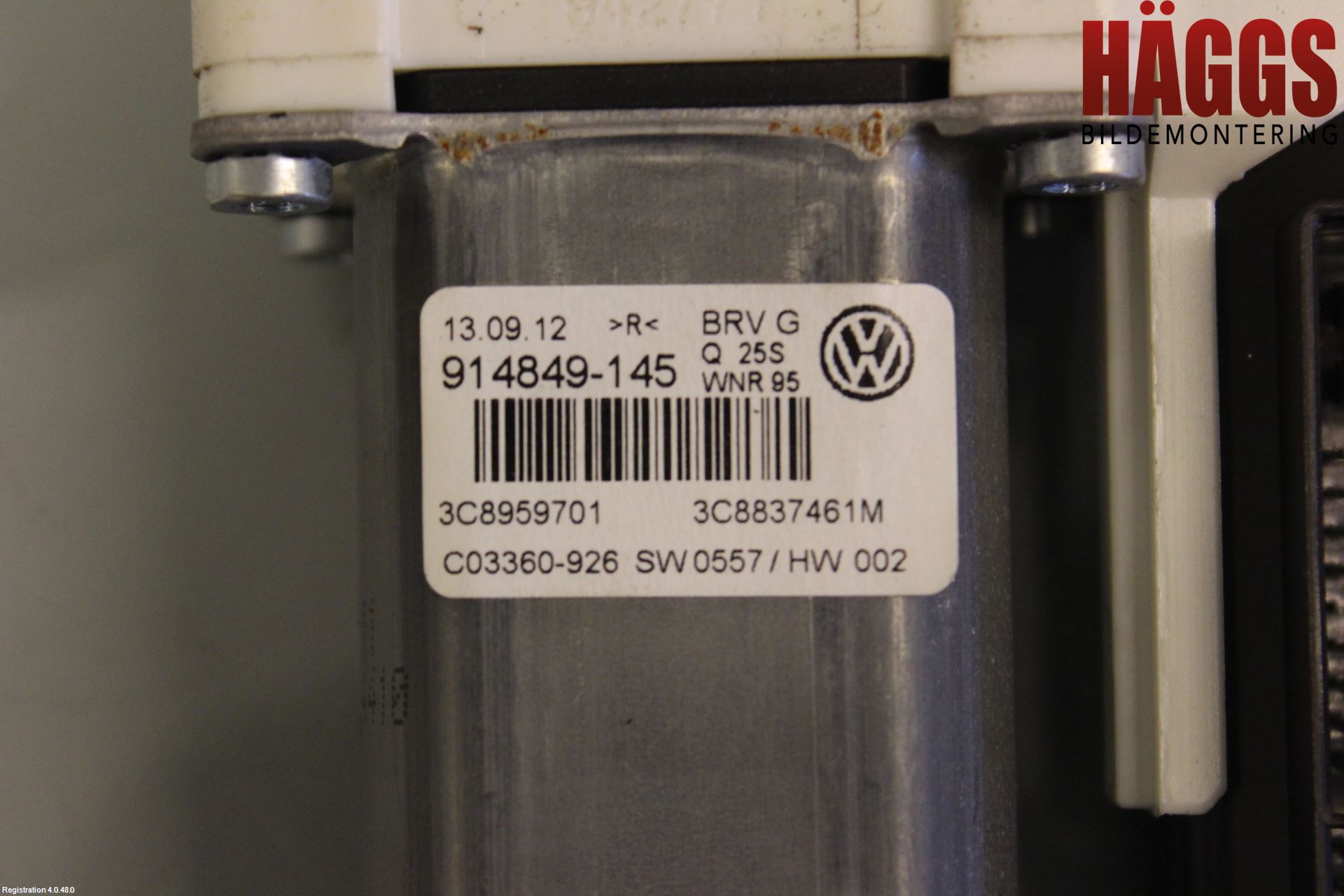 Volkswagen VW PASSAT CC 08-16 Fönsterhissmotor