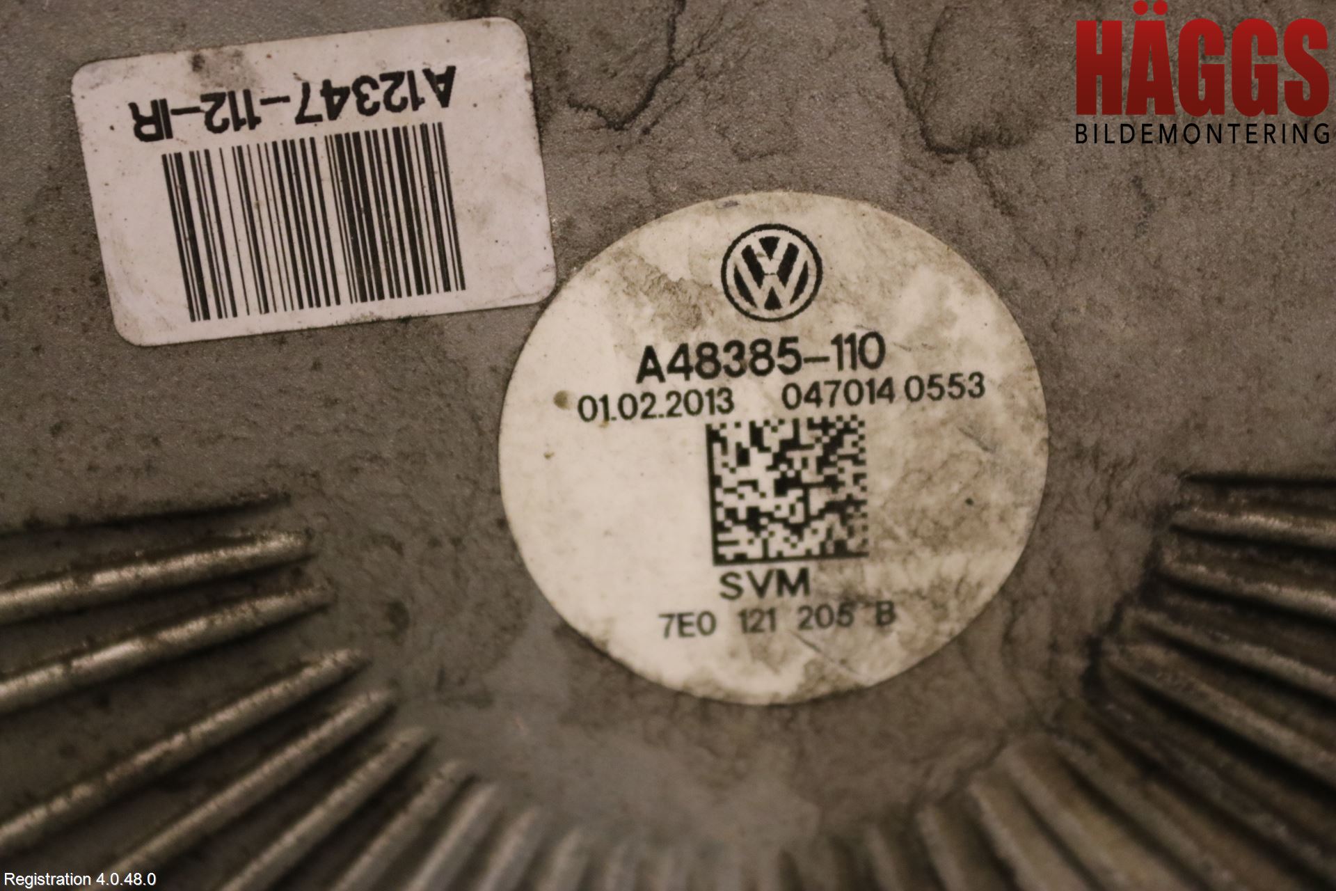 Volkswagen VW TRANSP/CARAVELLE (T5) 04-15 Kylfläkt El