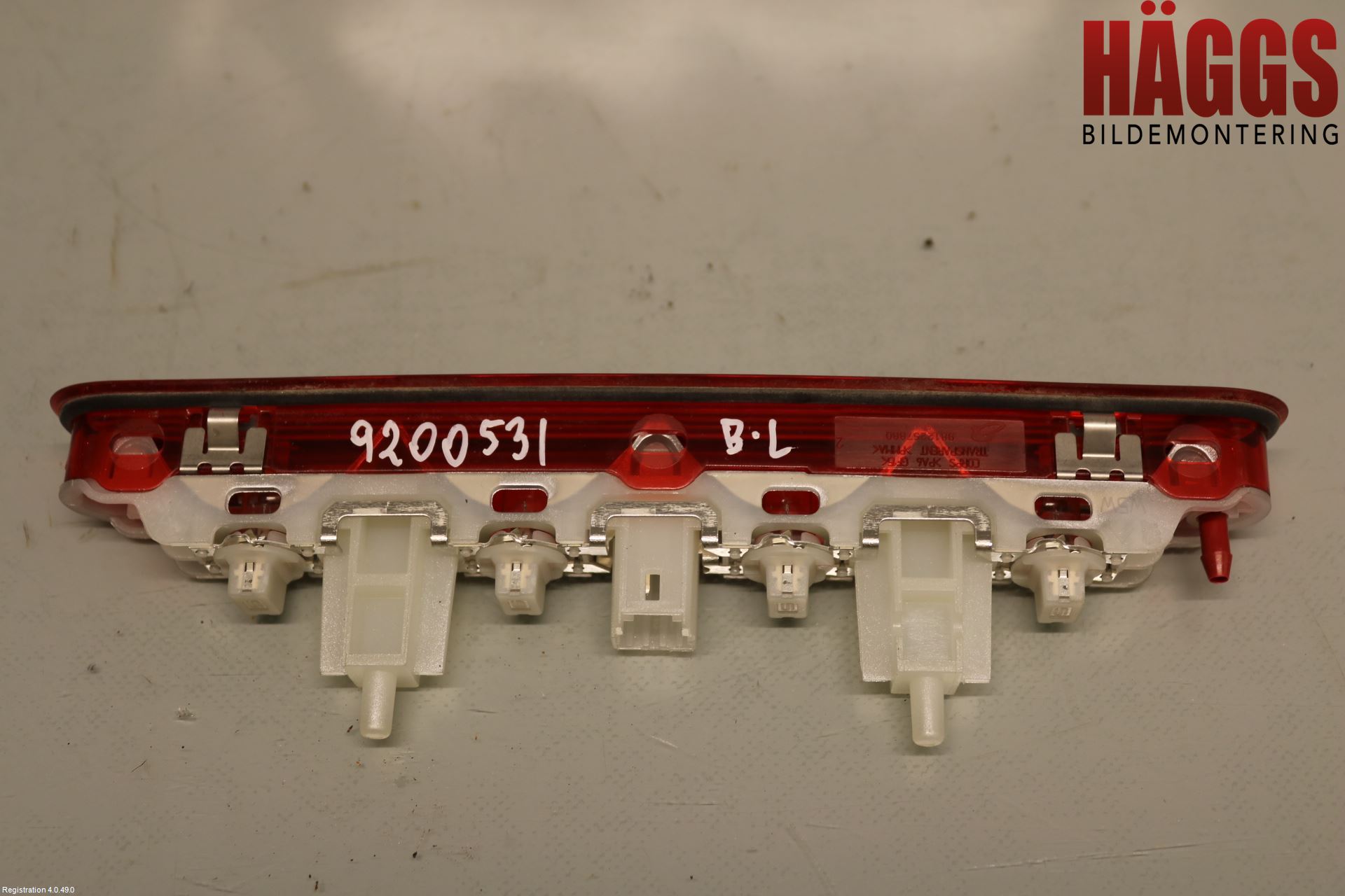 Citroen C3 AIRCROSS 18-23 Bromsljus Bakruta