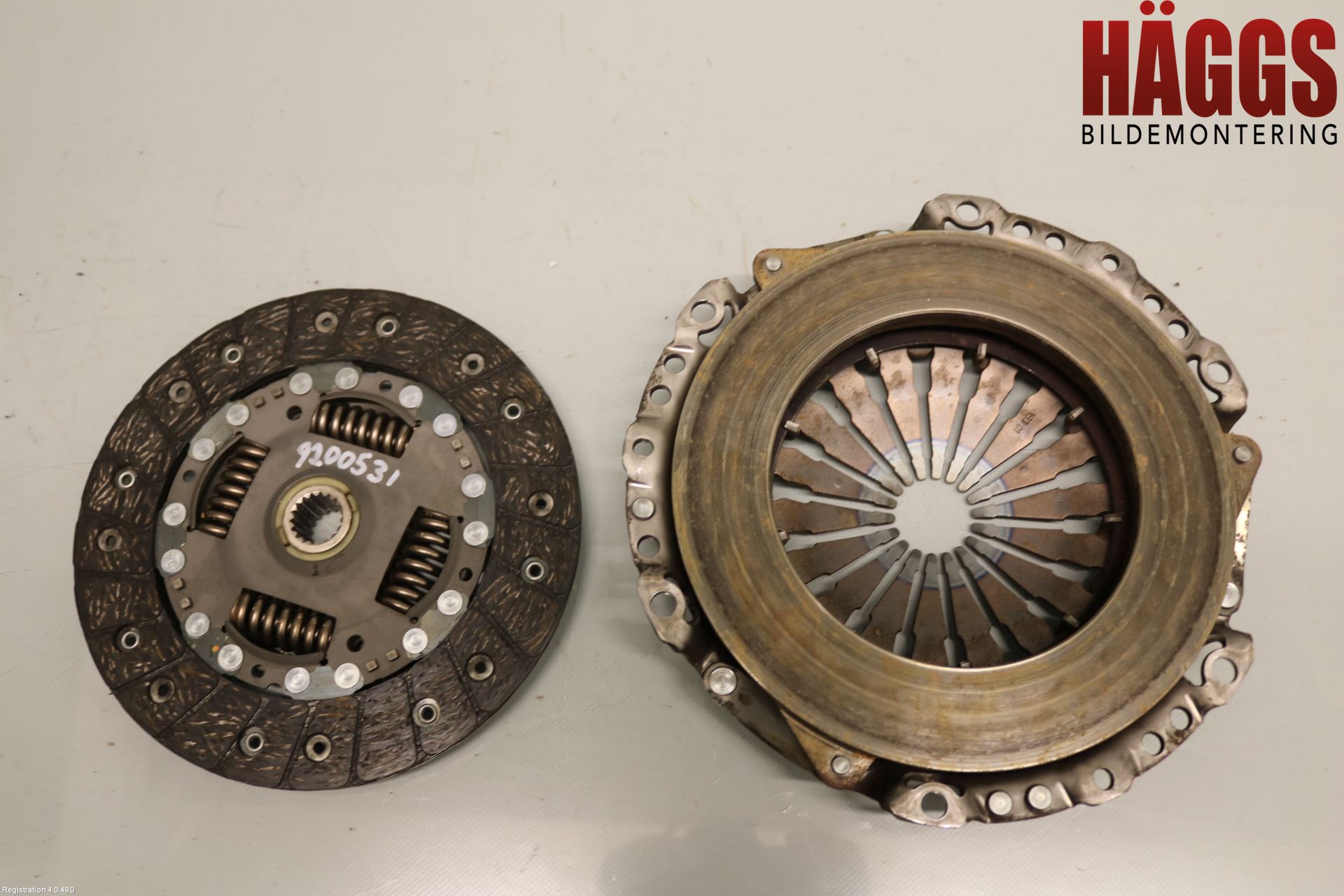 Citroen C3 AIRCROSS 18-23 Koppling Tryckplatta