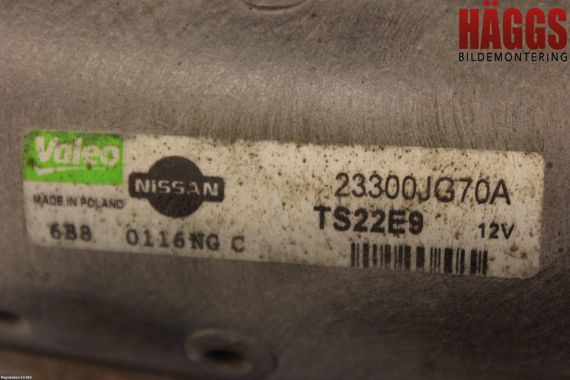 Renault KOLEOS I 08-10 Startmotor Diesel