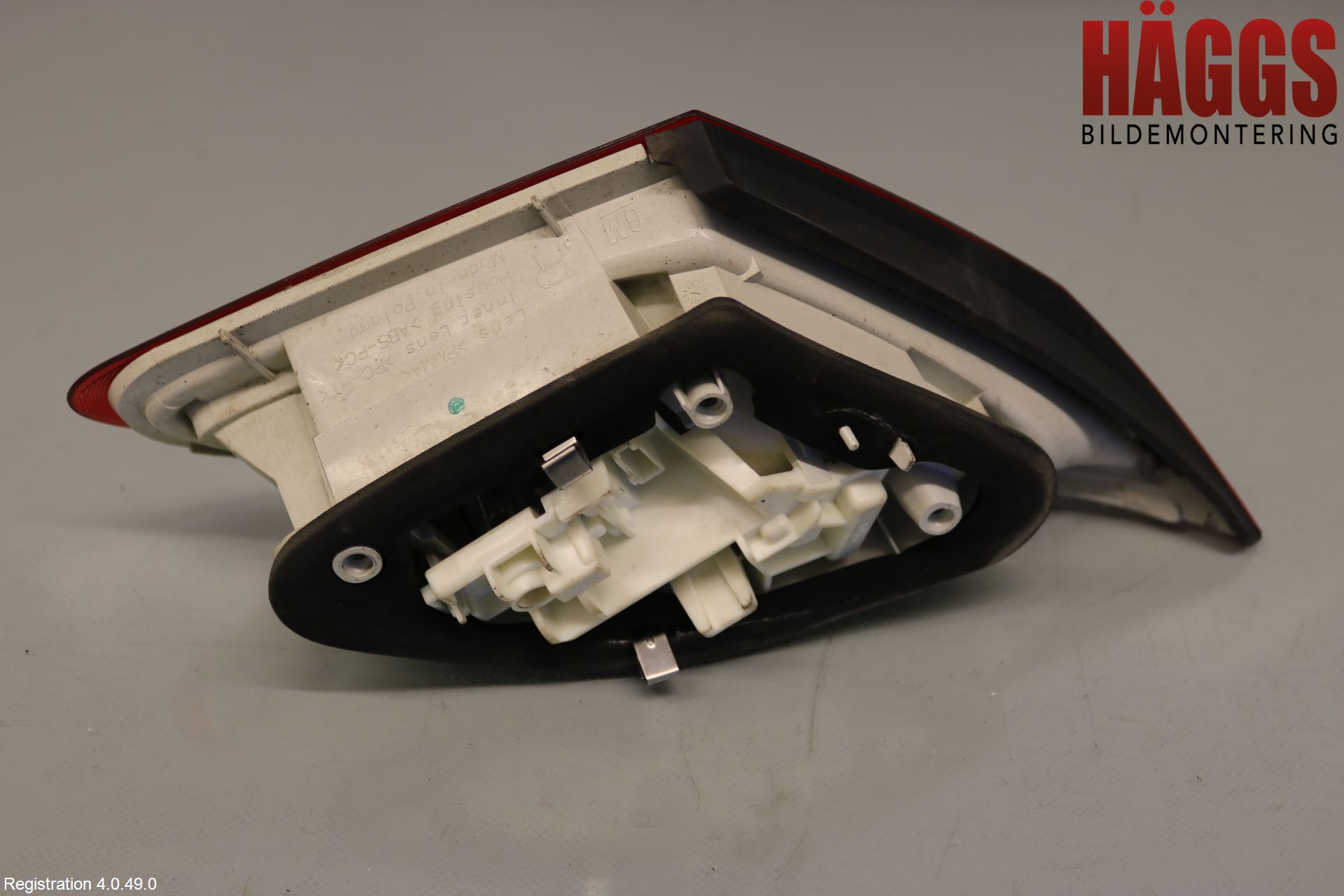 Opel ASTRA J 10-15 Bakljus Lucka Hö