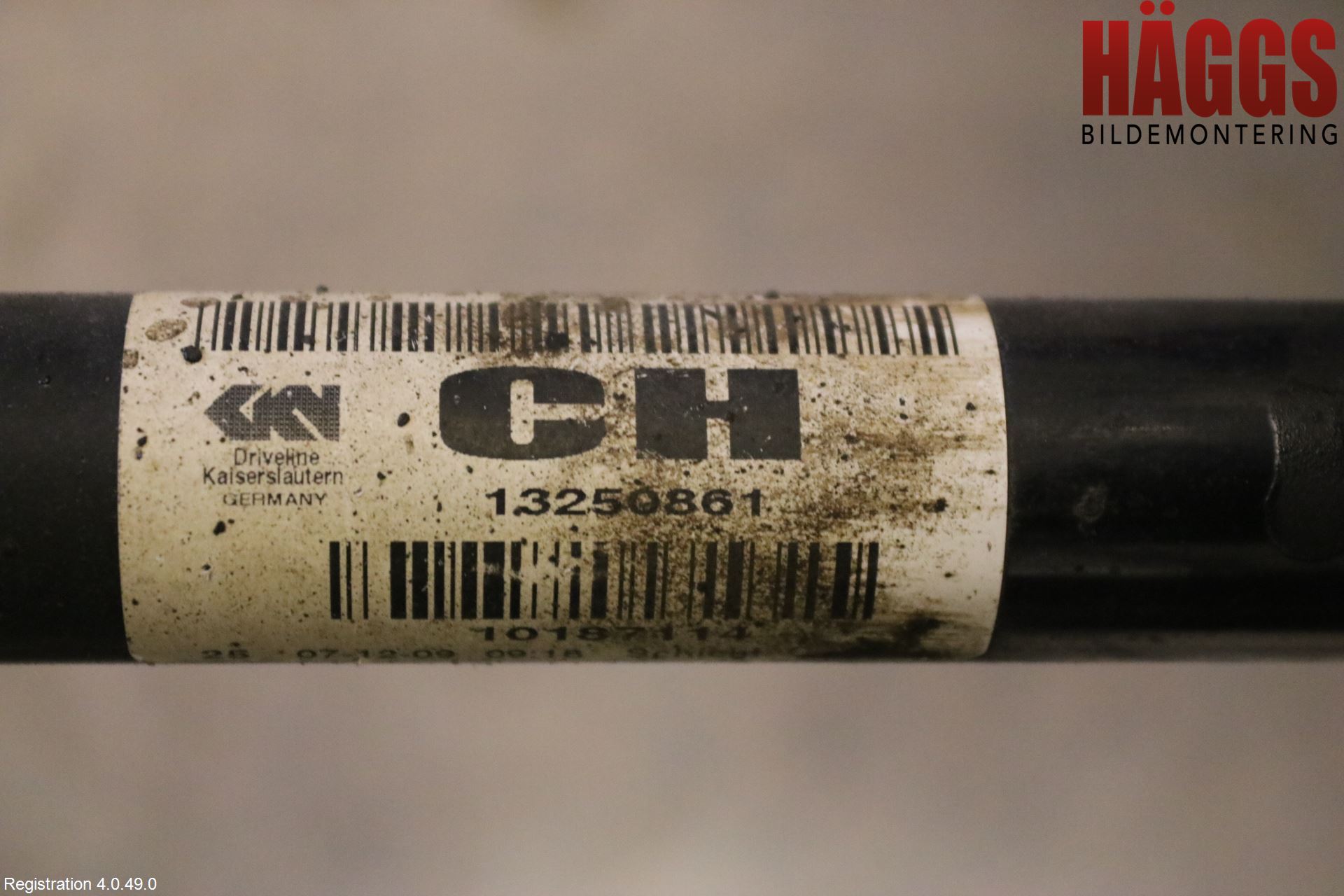 Opel ASTRA J 10-15 Drivaxel Fram Höger