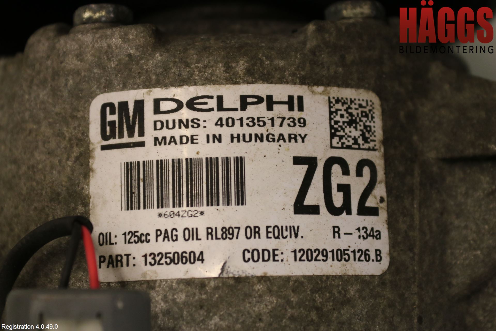 Opel ASTRA J 10-15 Ac Kompressor