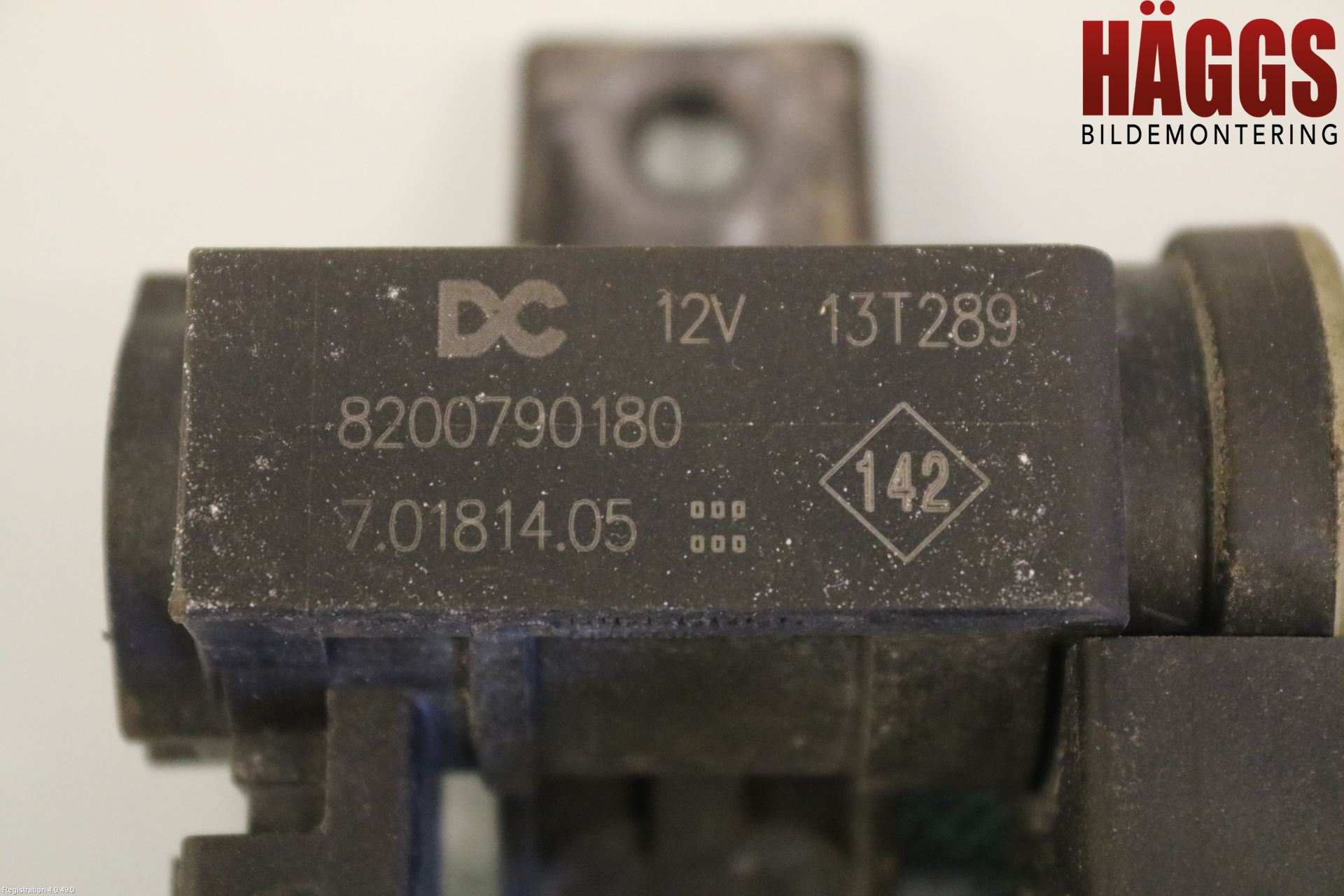 Dacia DOKKER 13- Vakuumventil