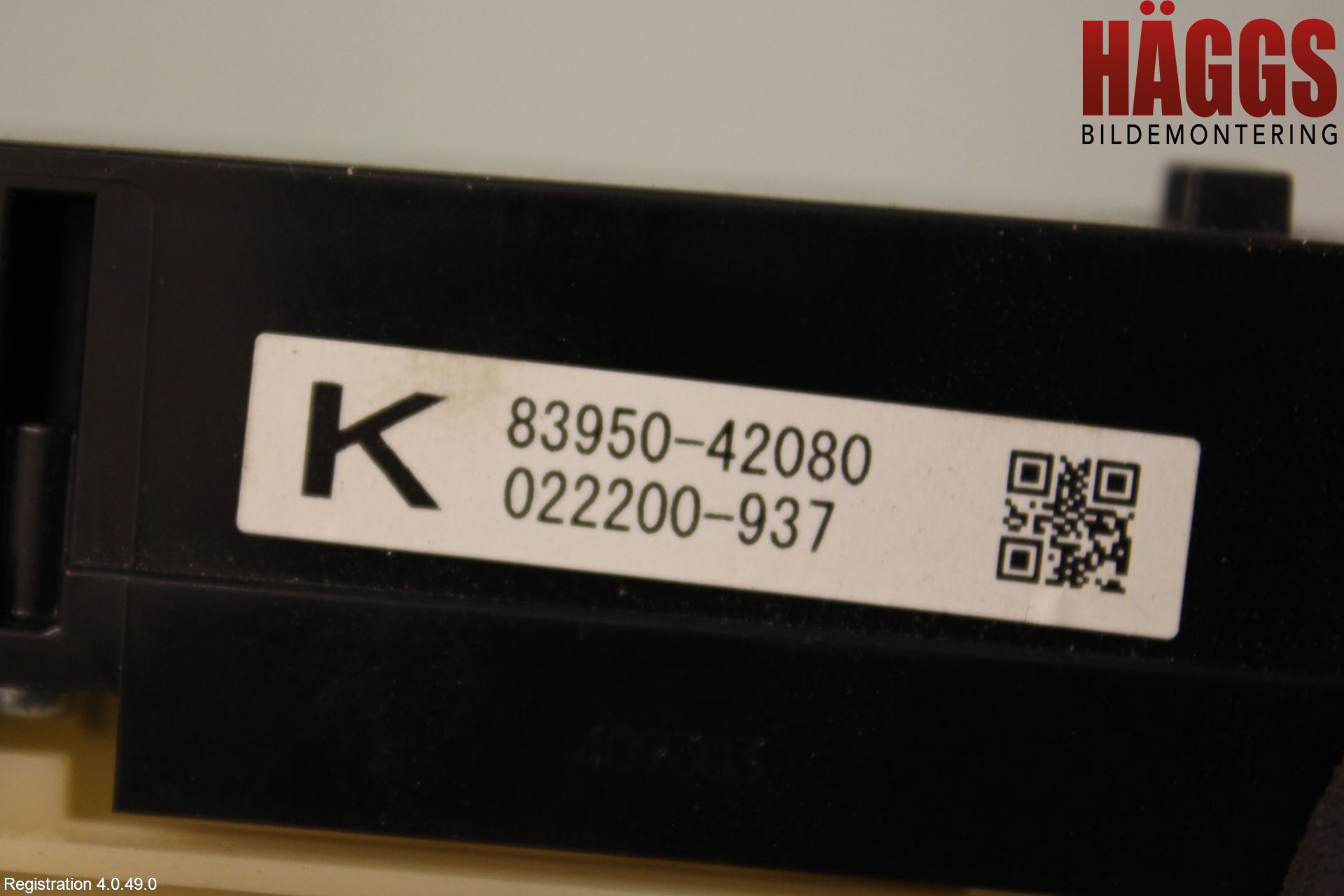 Toyota RAV4 13-18 Strömställare Varnings