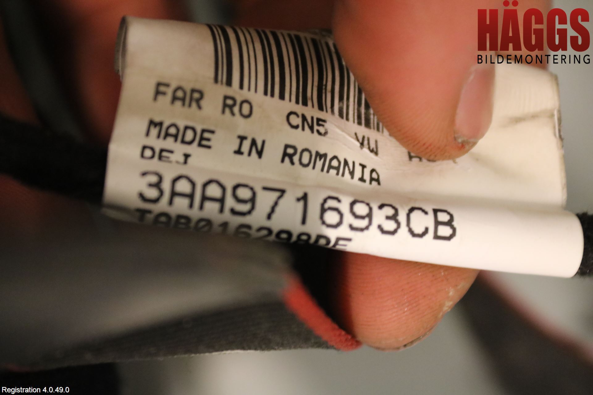 Volkswagen VW PASSAT 11-14 Kabelhärva