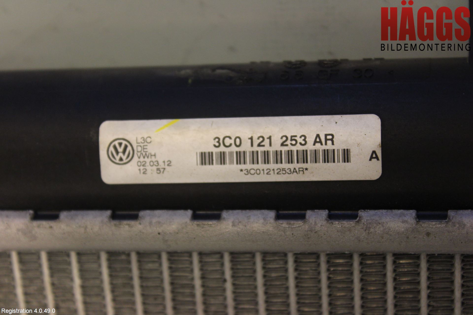Volkswagen VW PASSAT 11-14 Kylare Aut