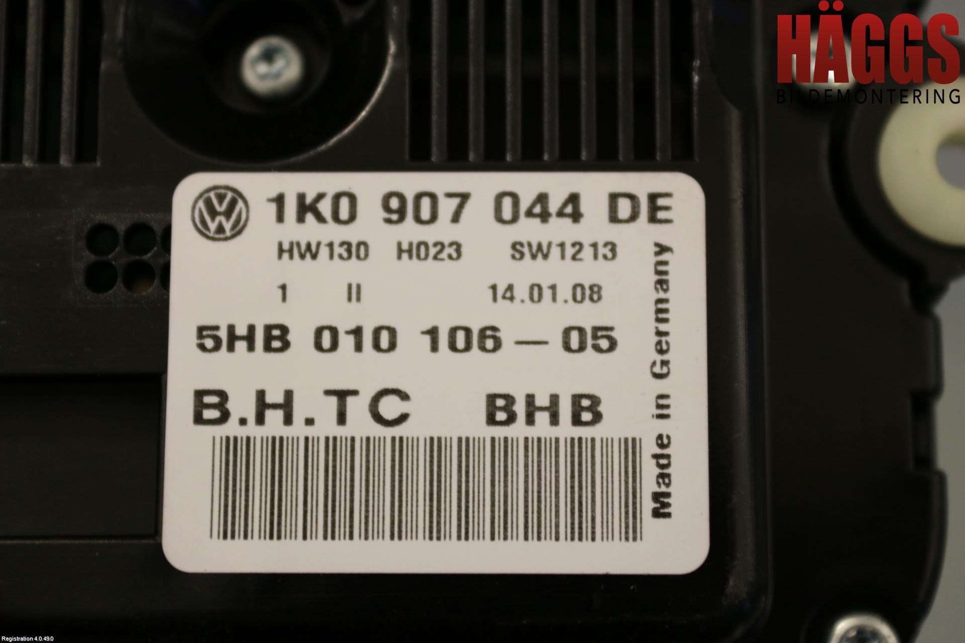 Volkswagen VW TIGUAN 07-16 Ac Styrenhet Ac Manöveren
