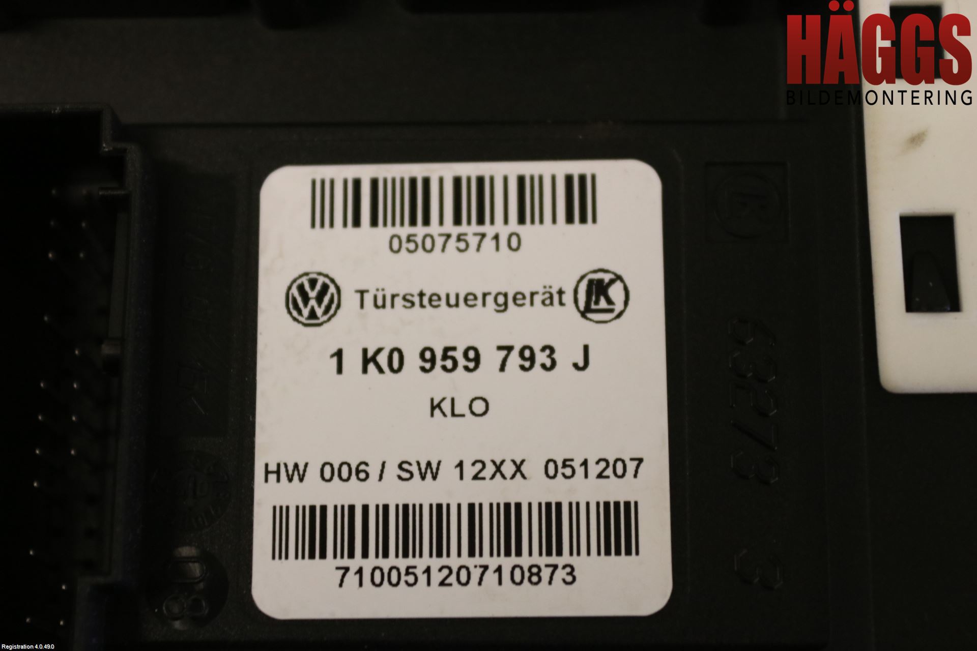 Volkswagen VW TIGUAN 07-16 Fönsterhissmotor