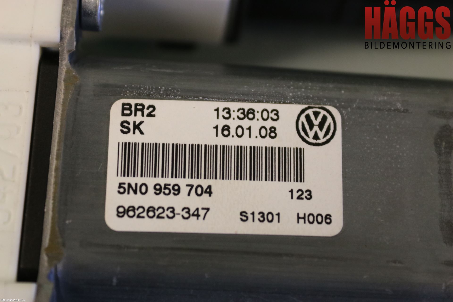 Volkswagen VW TIGUAN 07-16 Fönsterhissmotor