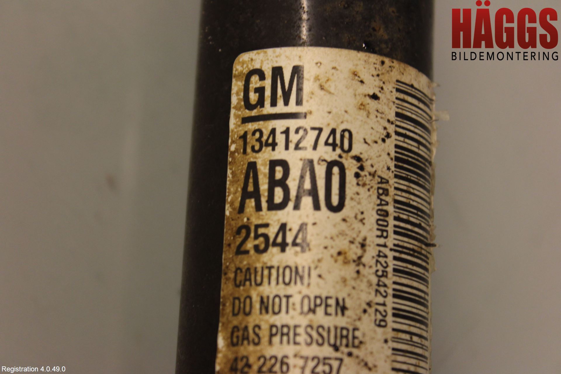 Opel ASTRA J 10-15 Stötdämpare Bak